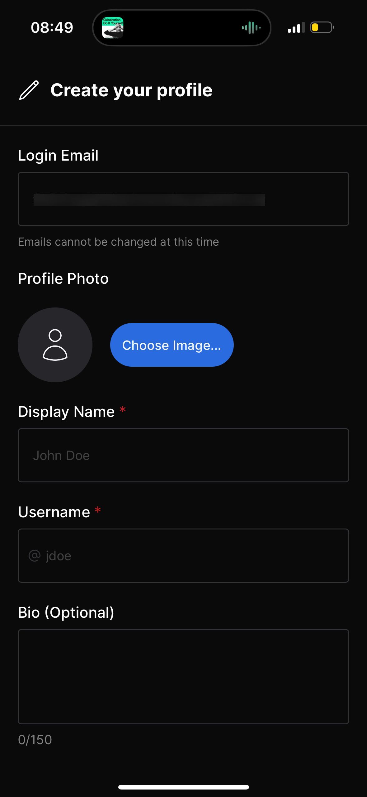 settings (Profile Creator)