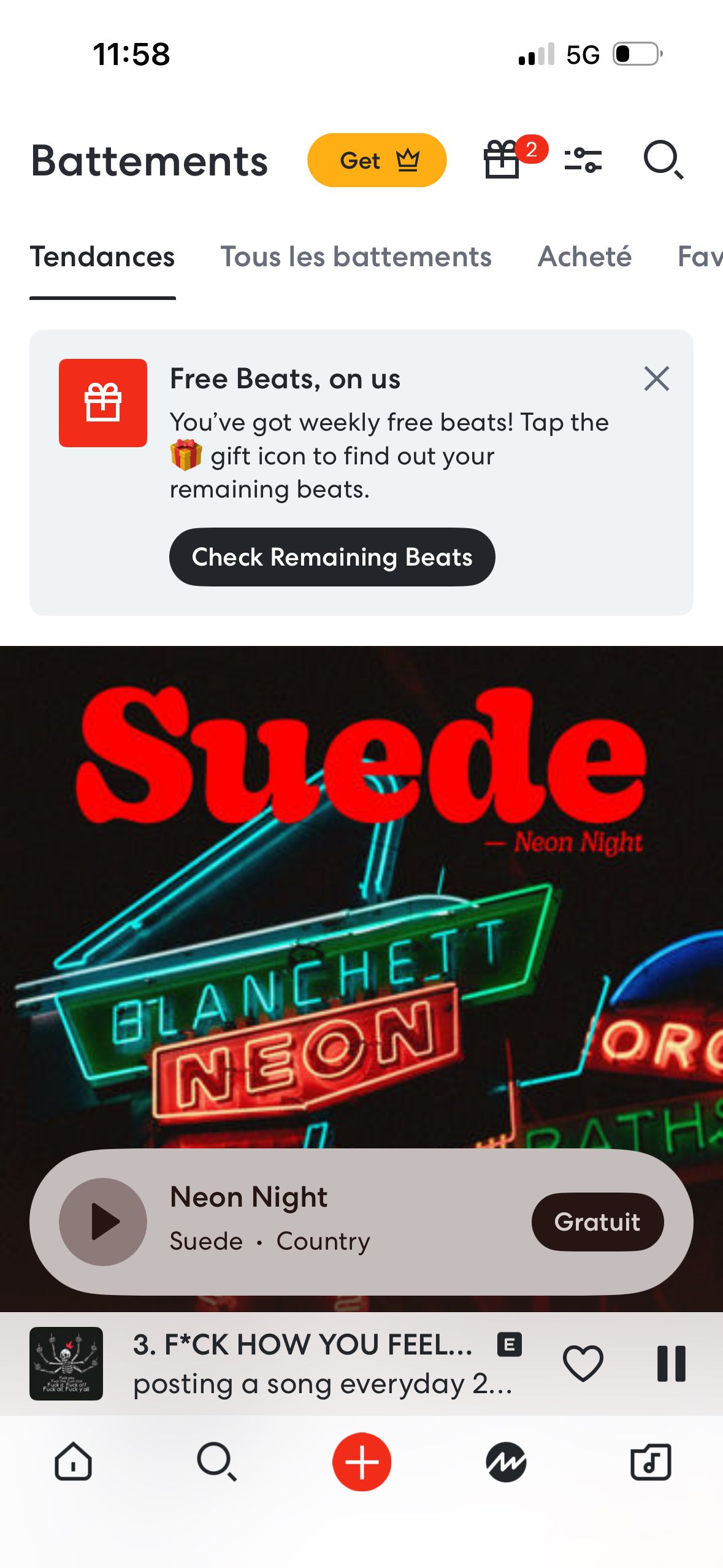 music discovery (BandLab)