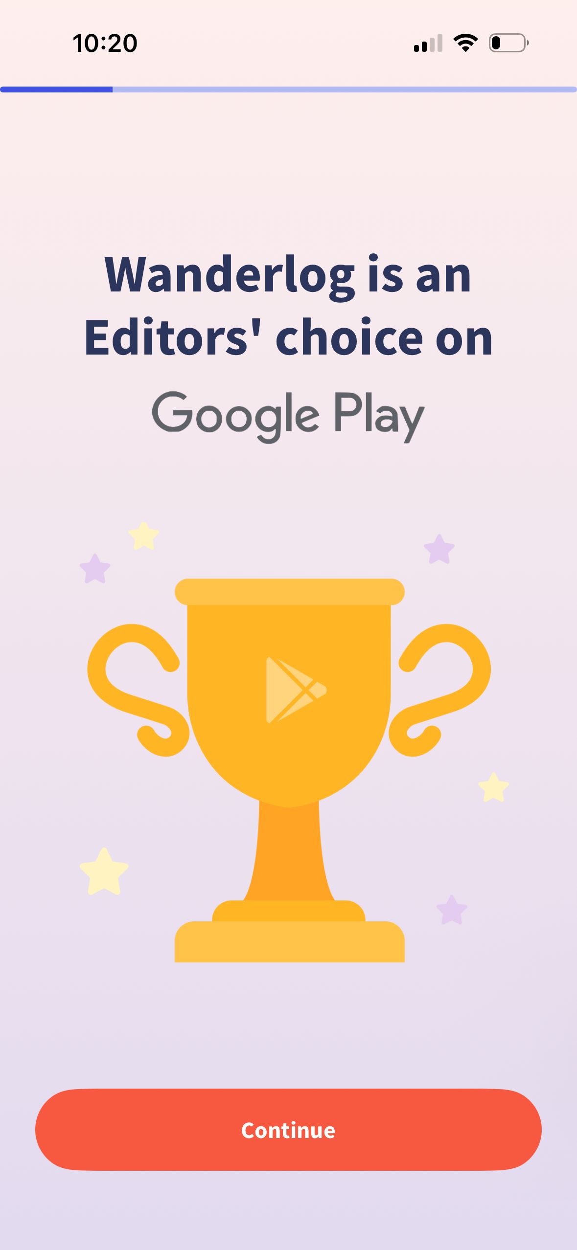 achievement (Wanderlog)