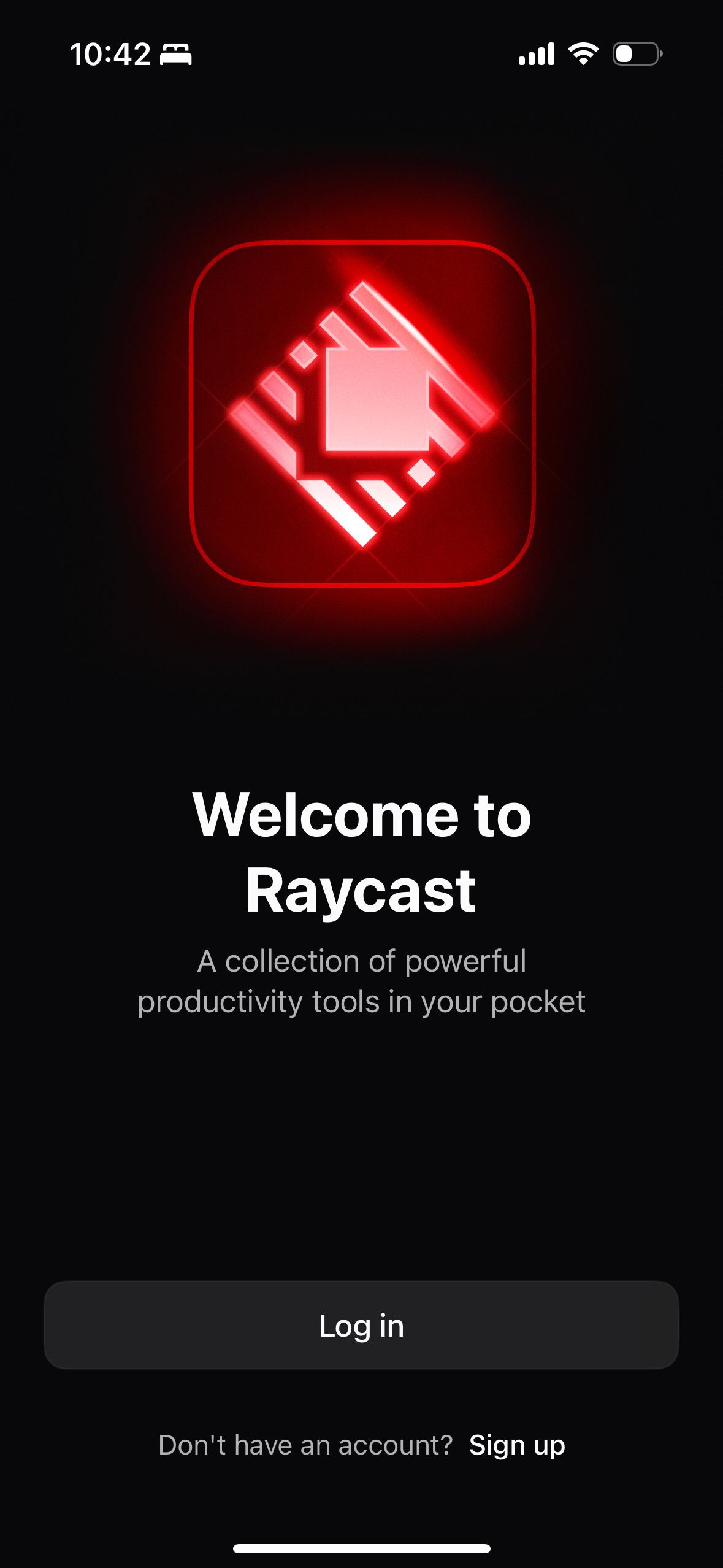 login (Raycast)