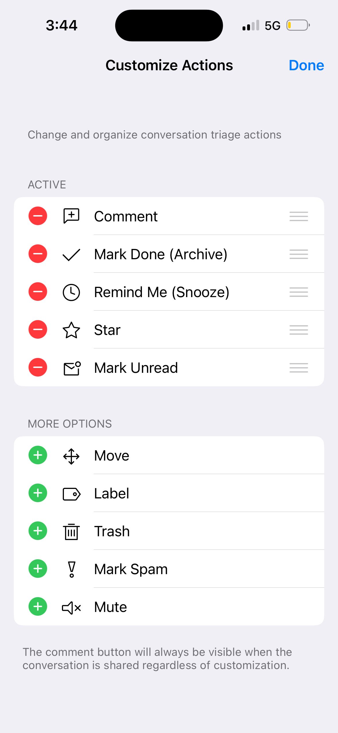 Settings (Superhuman)