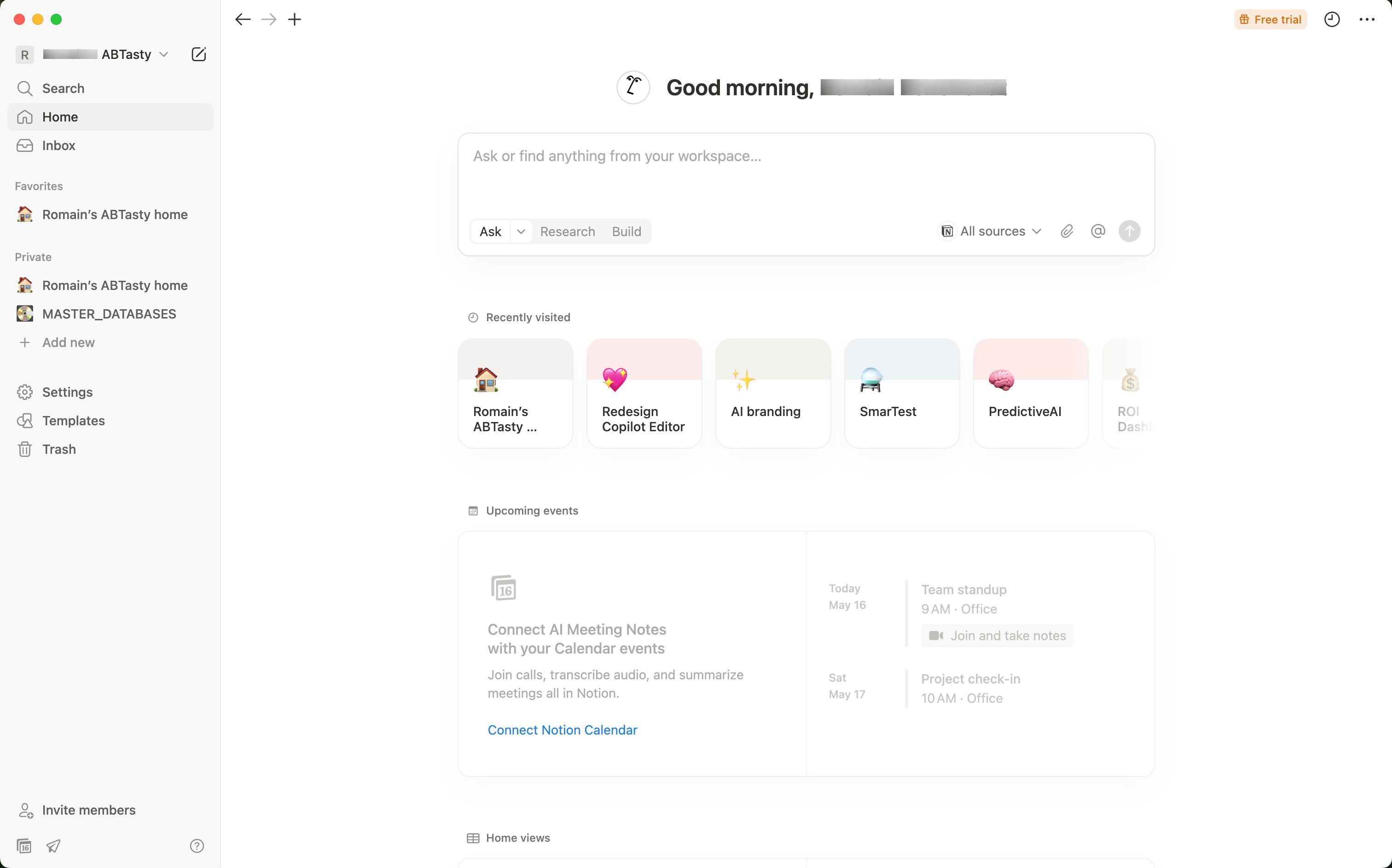 Dashboard (Notion)