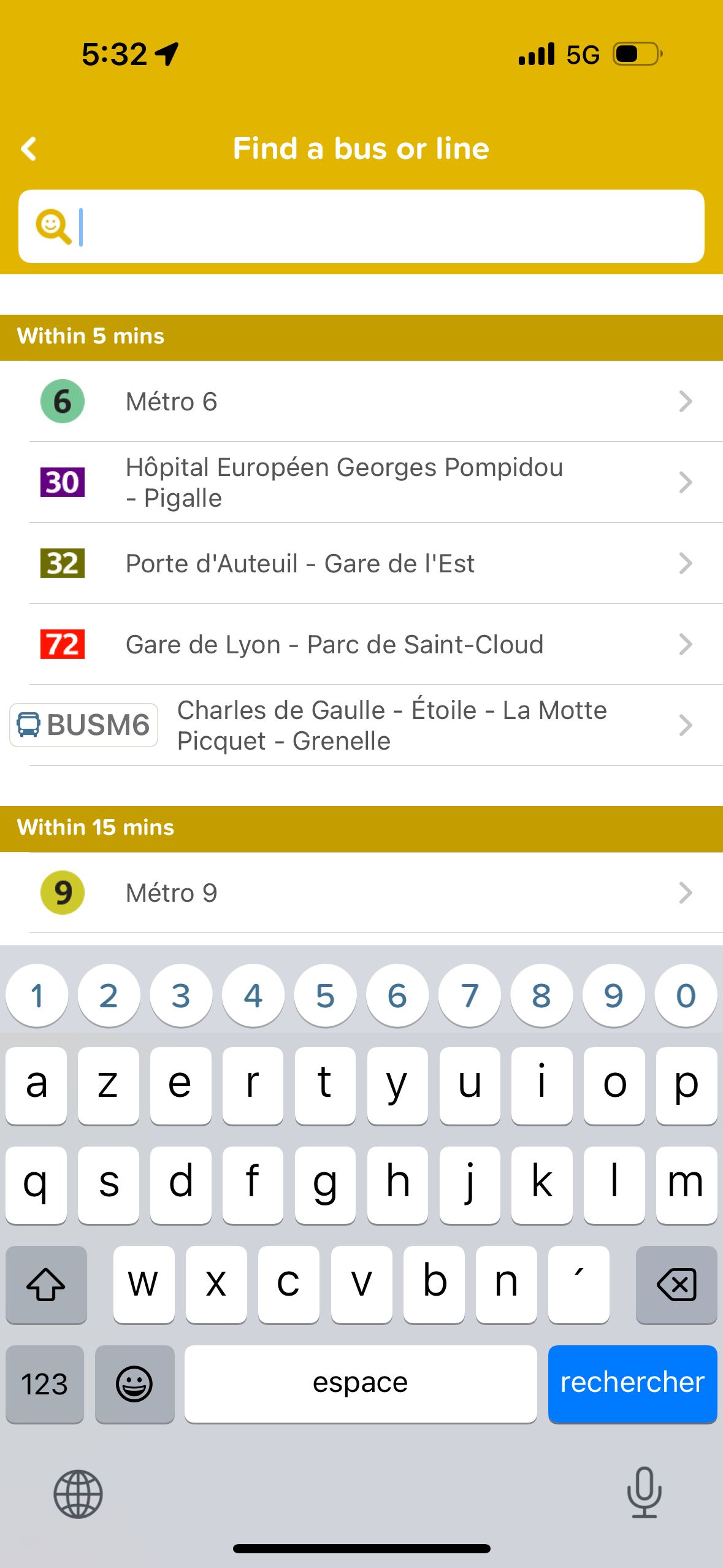 search (Citymapper)