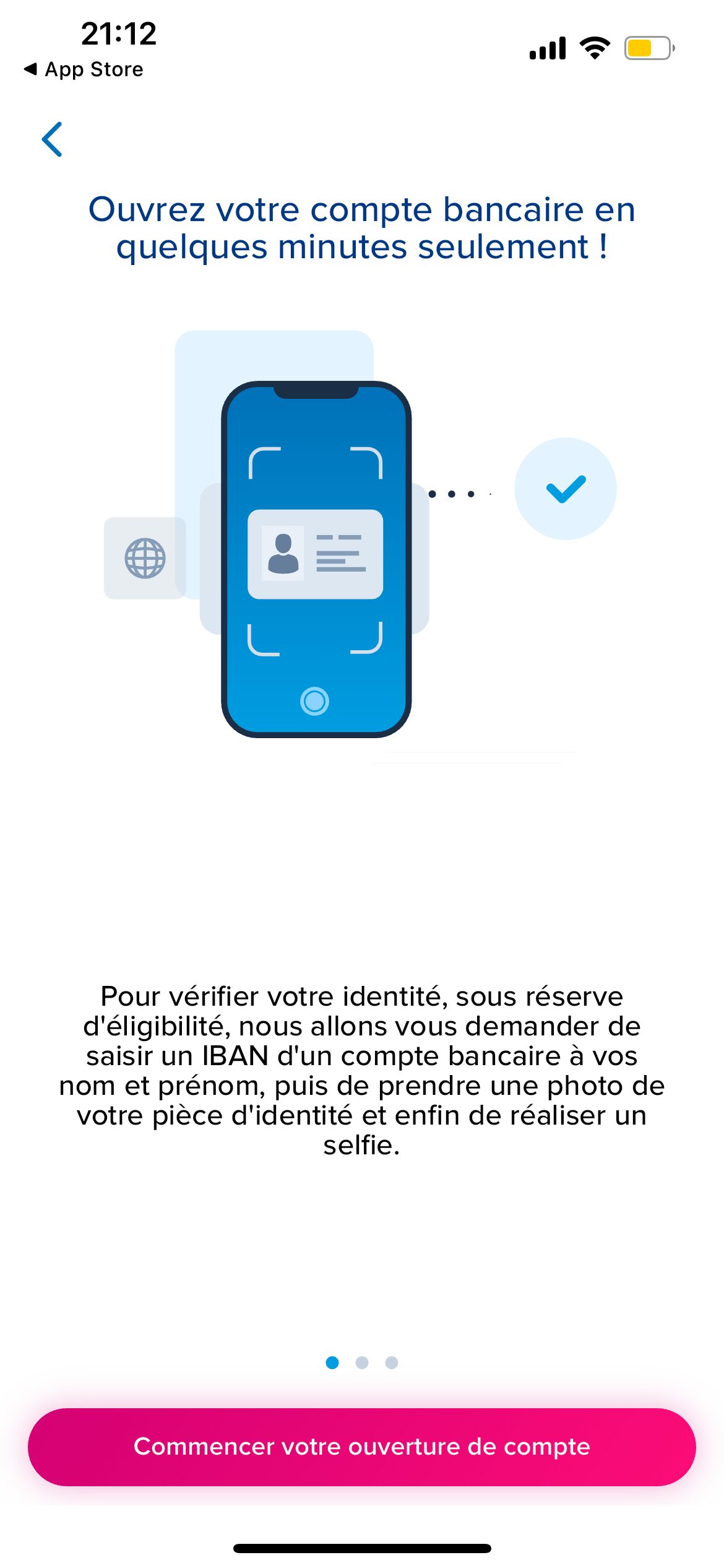 welcome (Banque App)