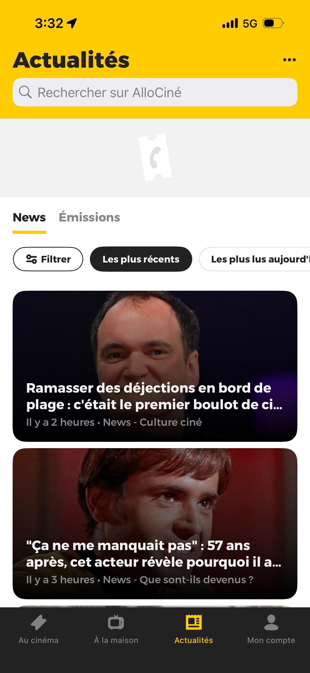newsfeed (AlloCiné)
