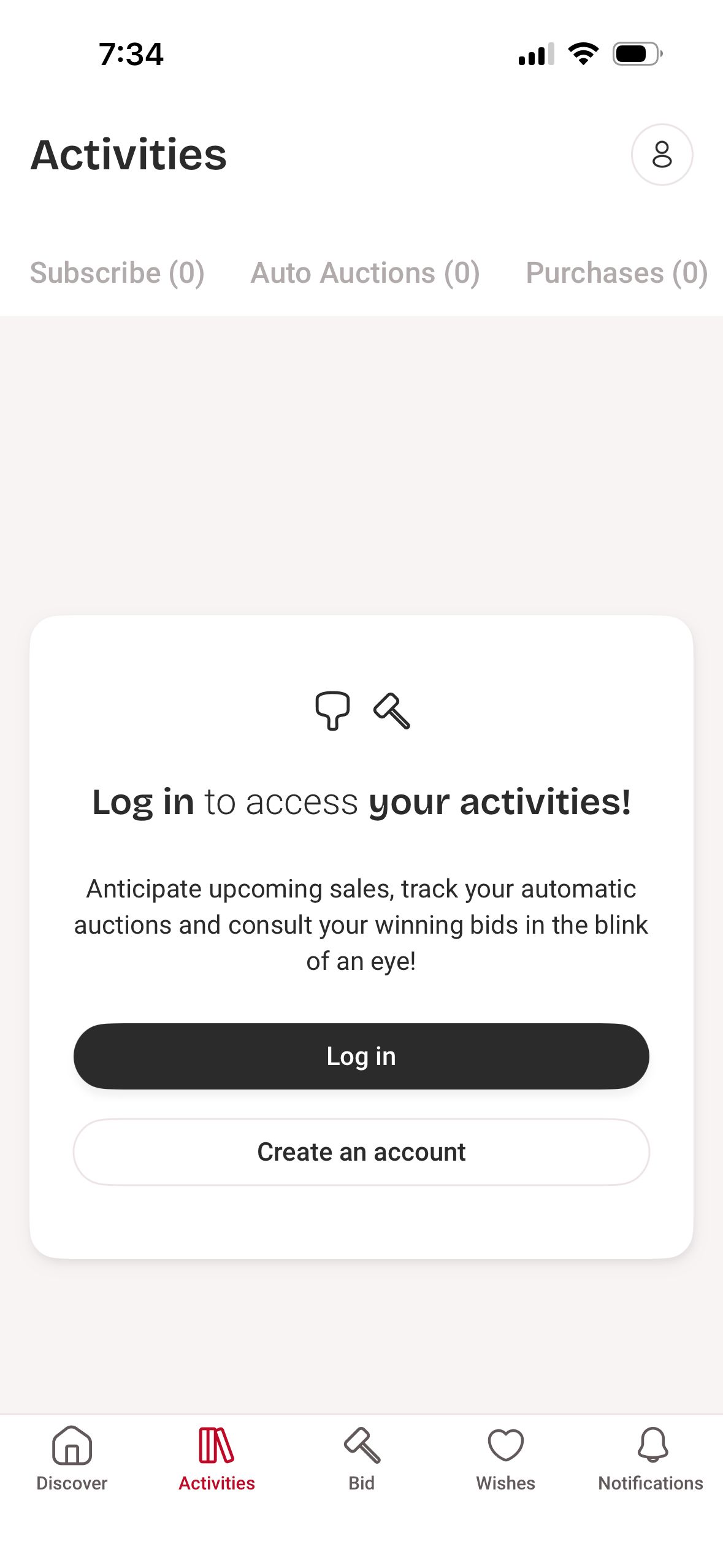 Login (Interencheres)