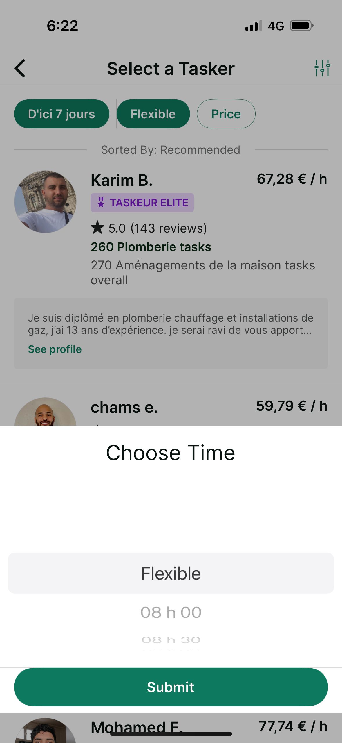 Modal (TaskRabbit)