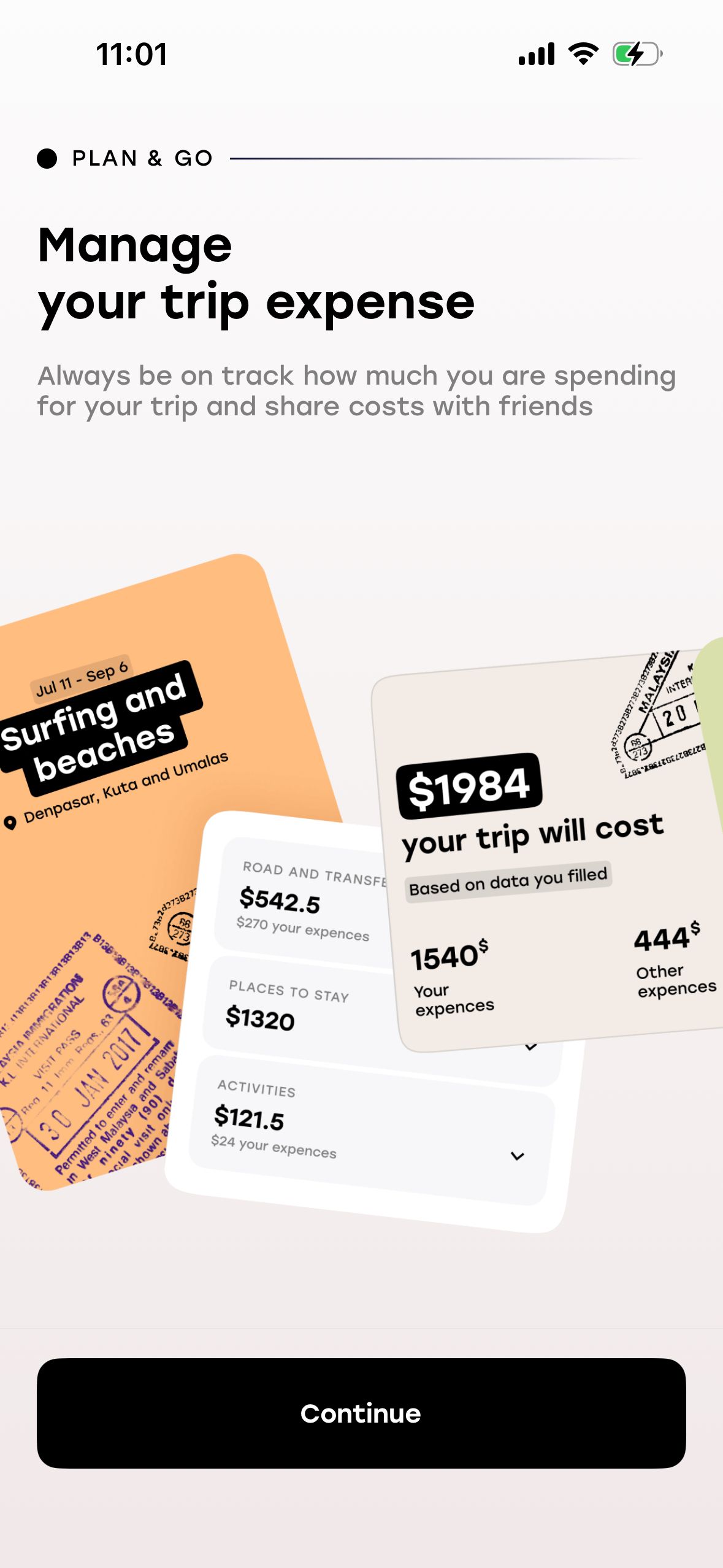 onboarding (Plan & Go)