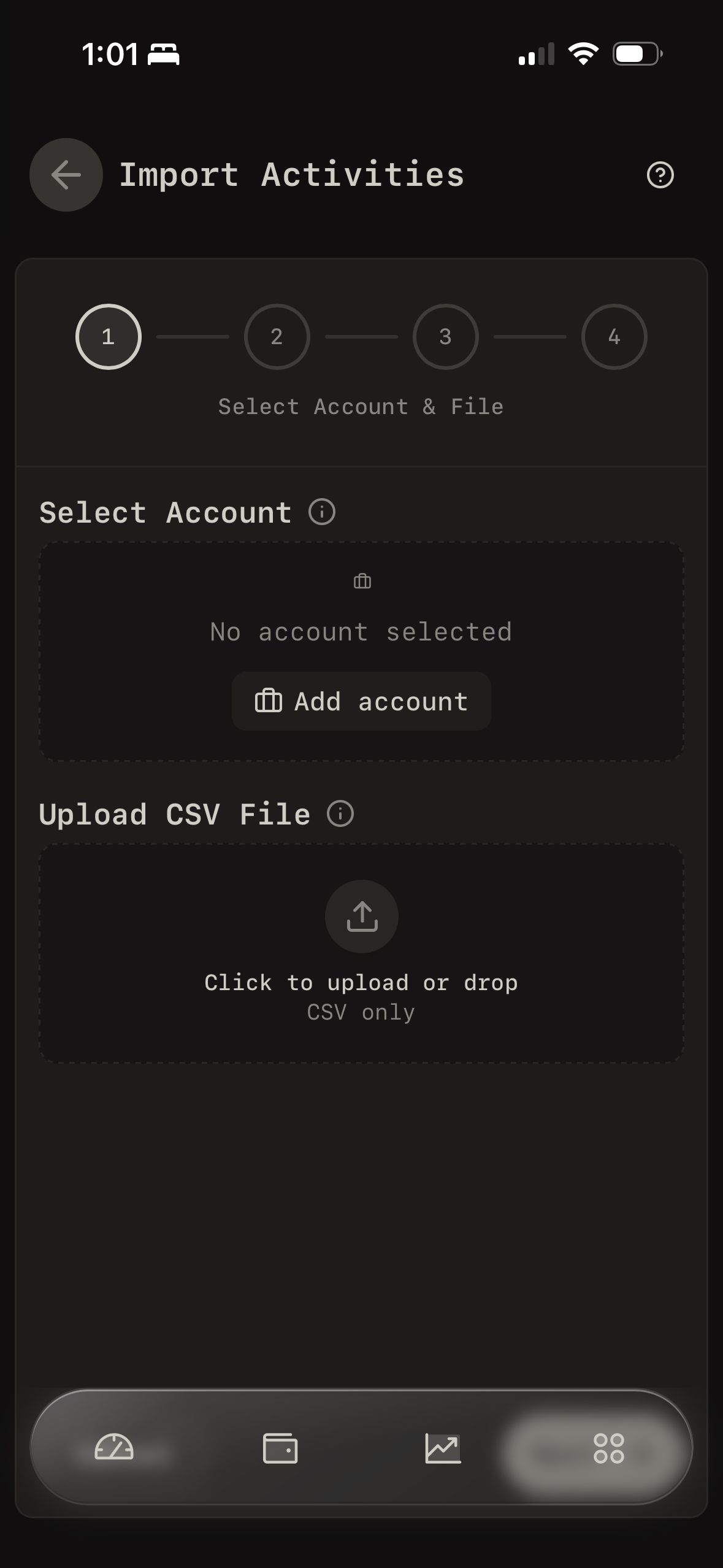 Data Import (Wealthfolio)