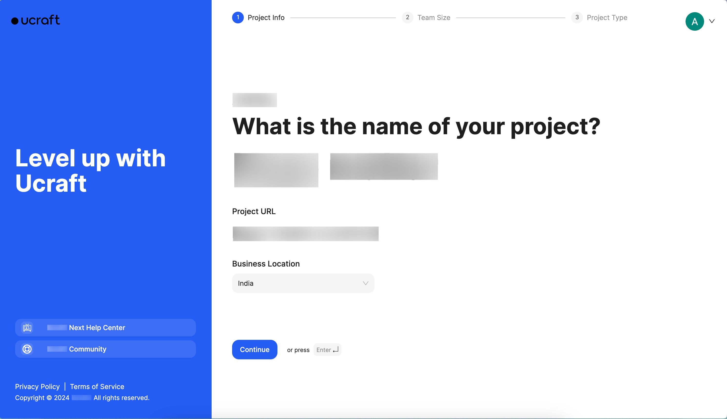 Onboarding (Ucraft)