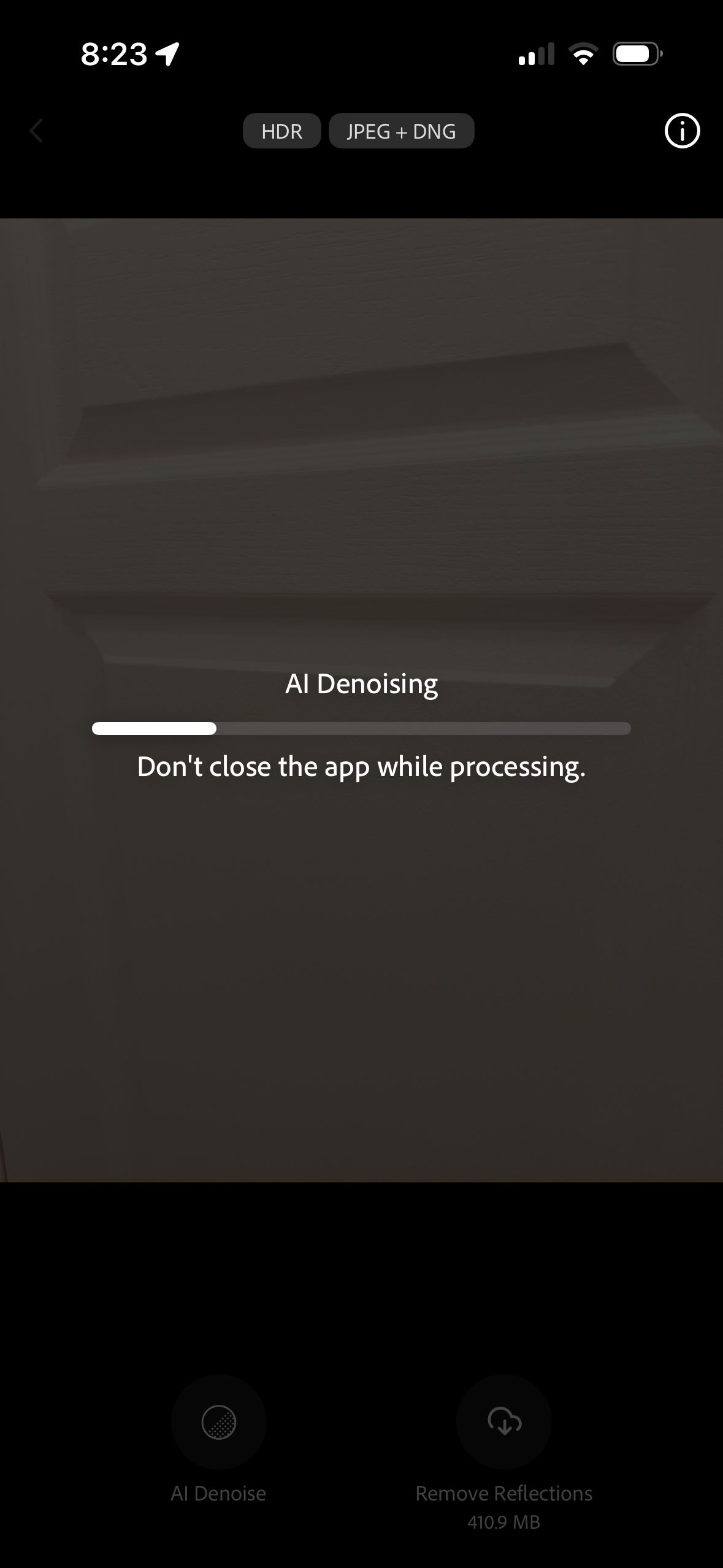Progress indicator (Project Indigo)