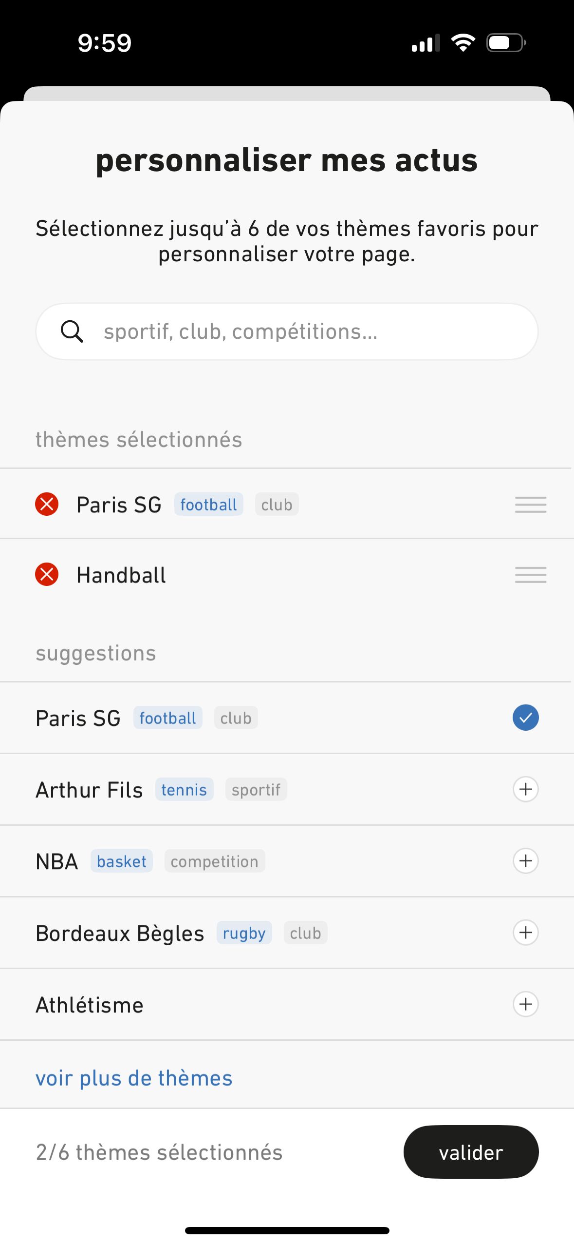 Preferences (L'Équipe)