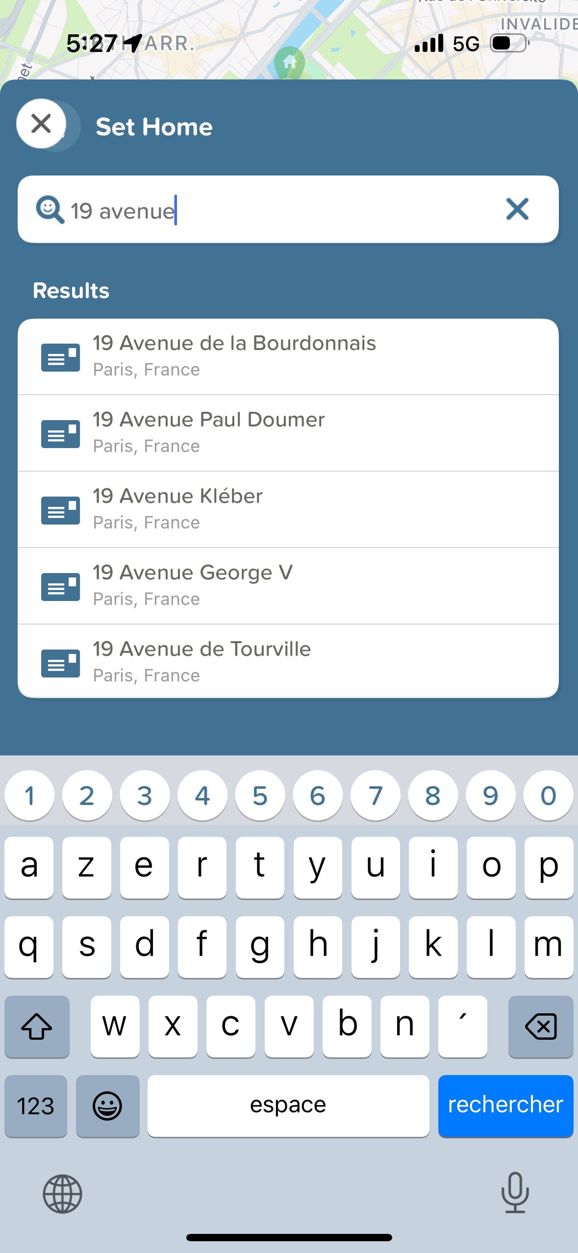 Search Screen (Citymapper)