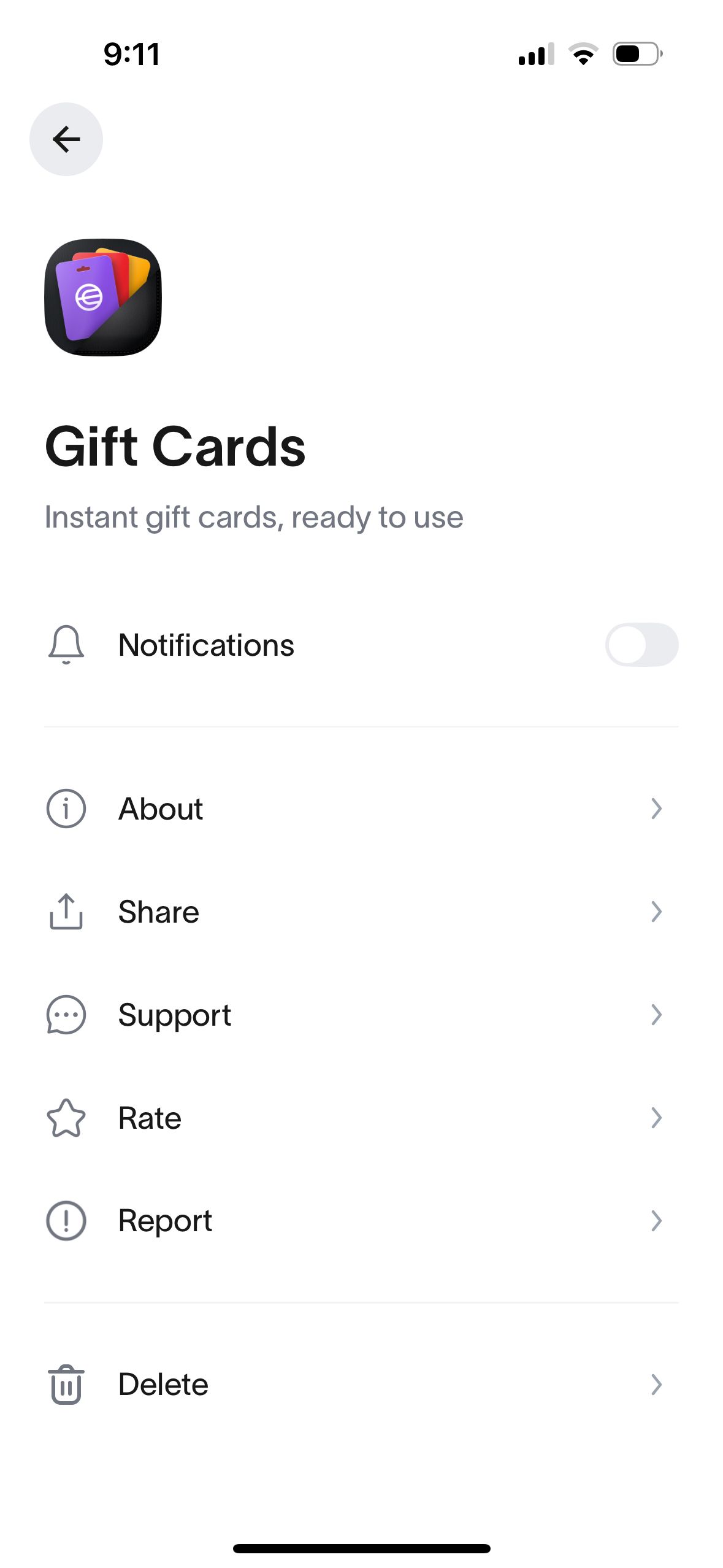 settings (World App)
