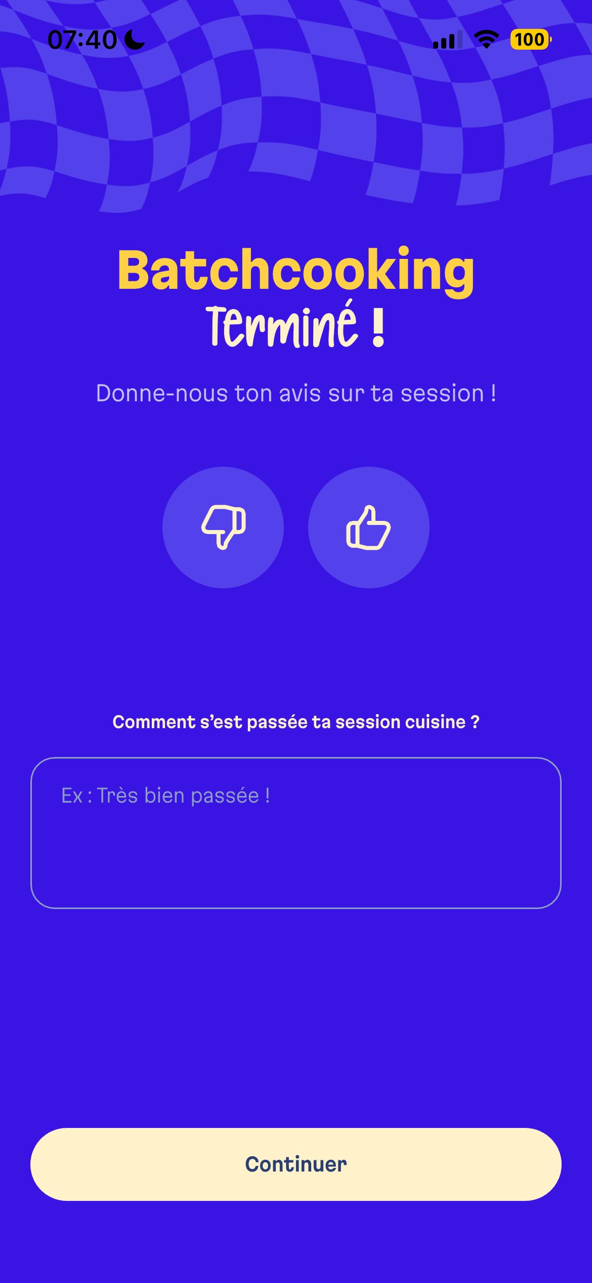 feedback form (Unknown)