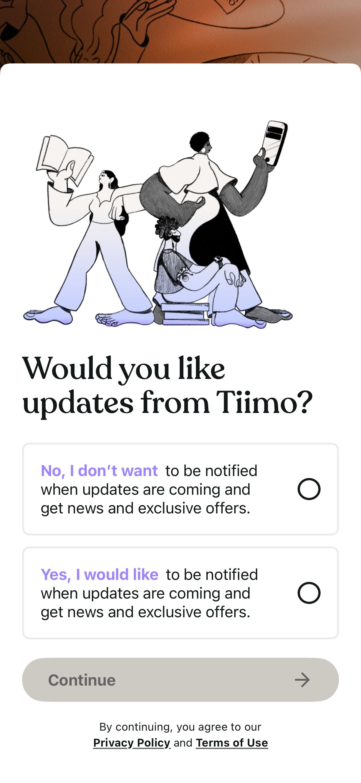 Dialog / Modal (Tiimo)