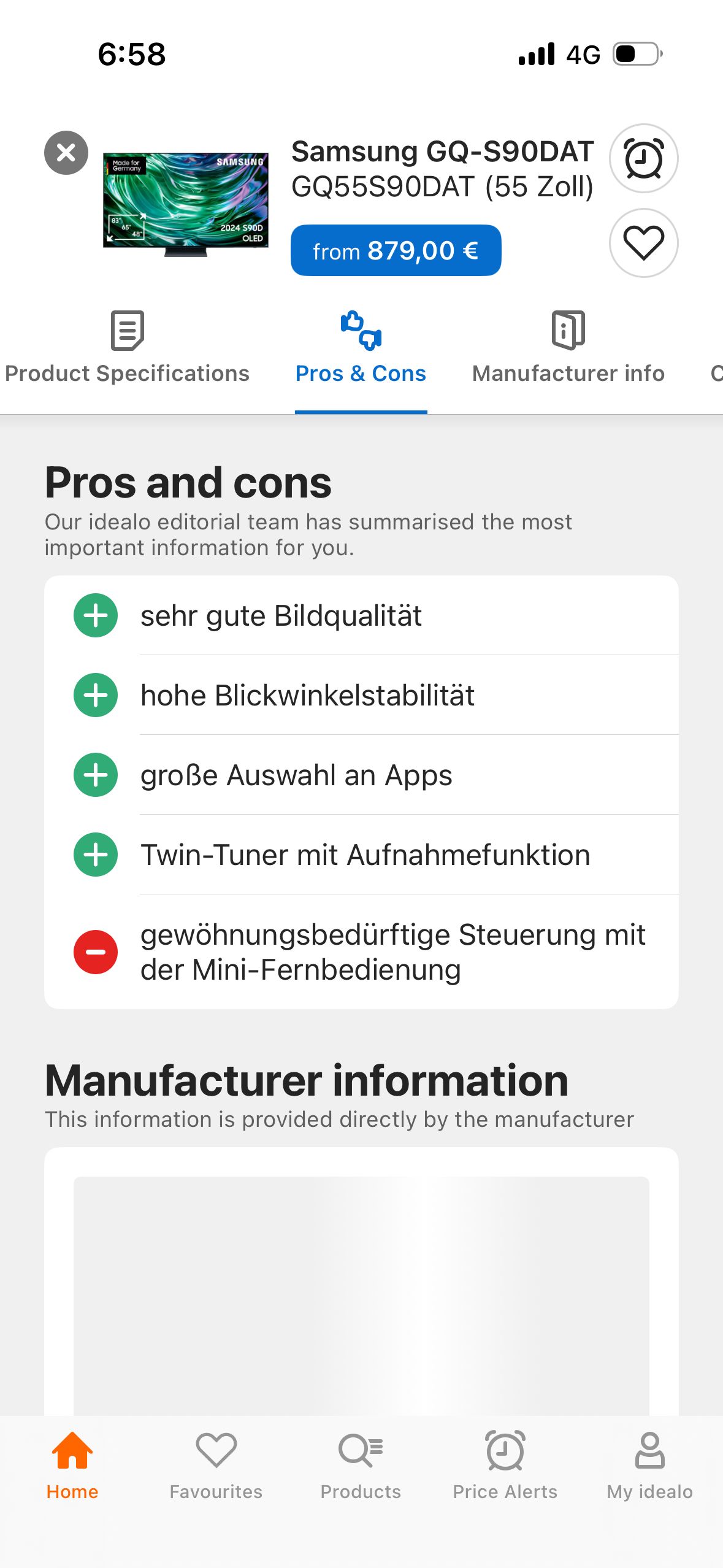 Product Details (Idealo)