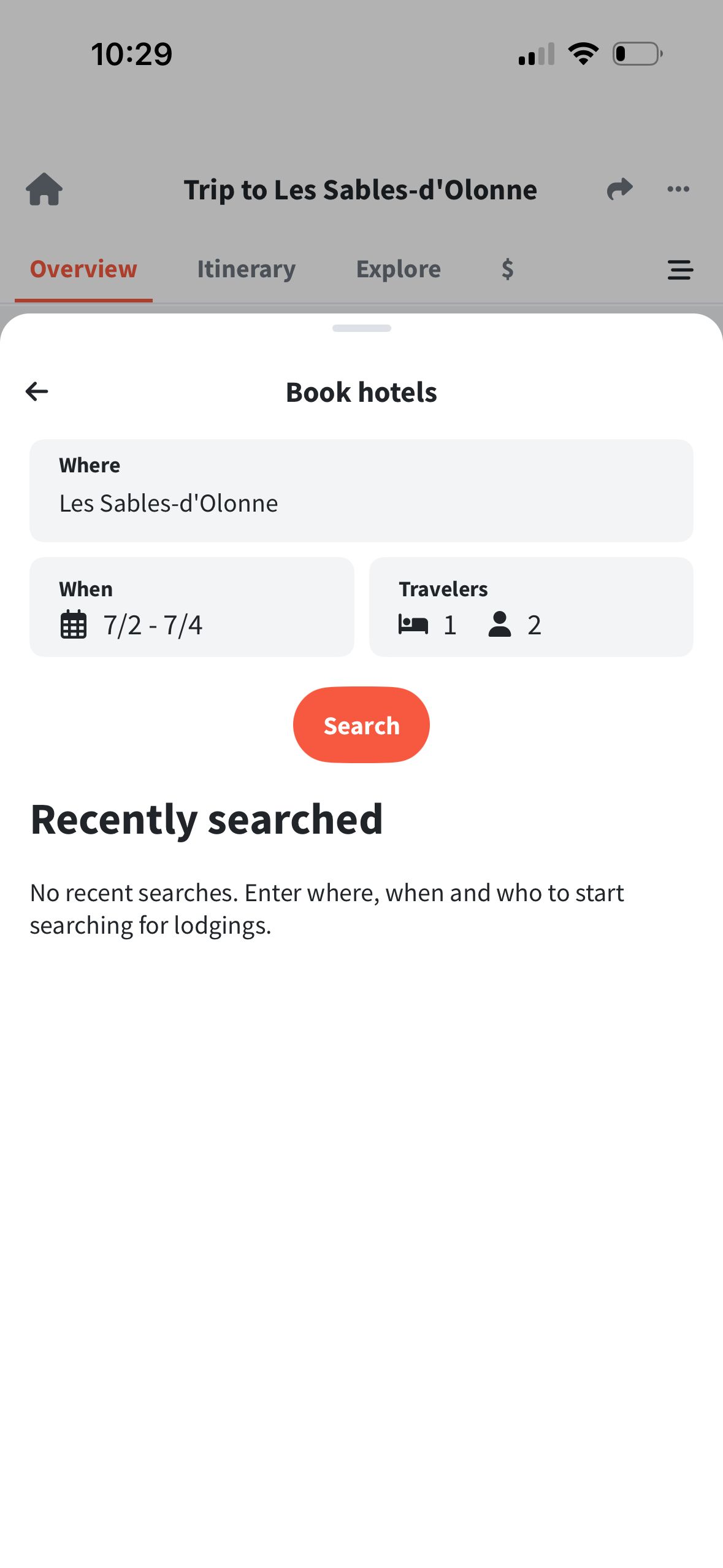 Overlay (Wanderlog)