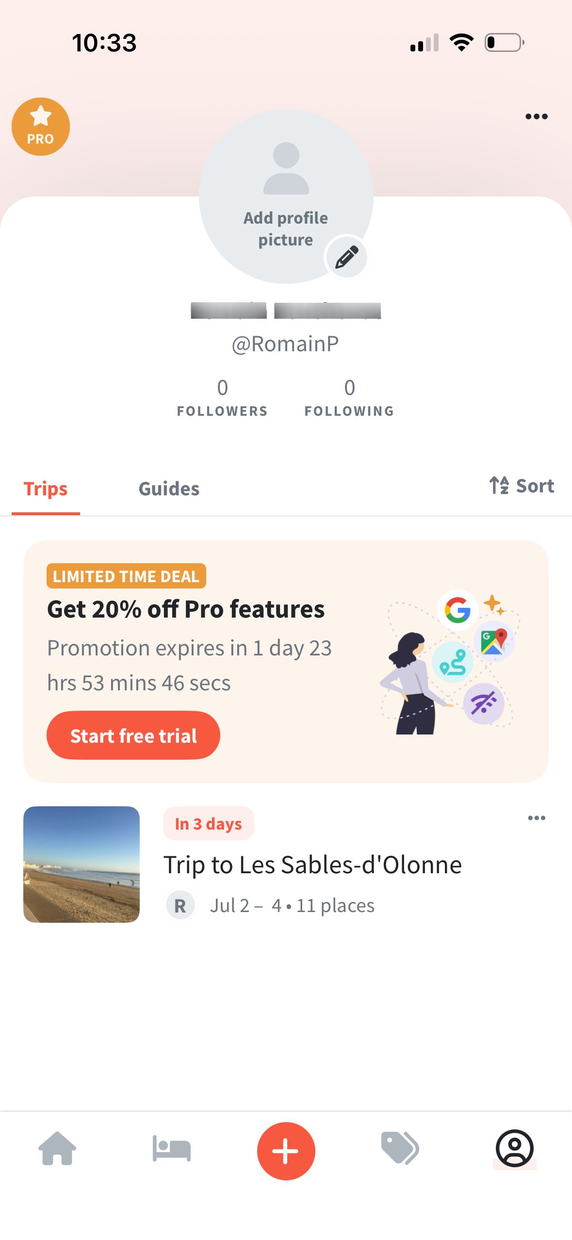 profile (Wanderlog)