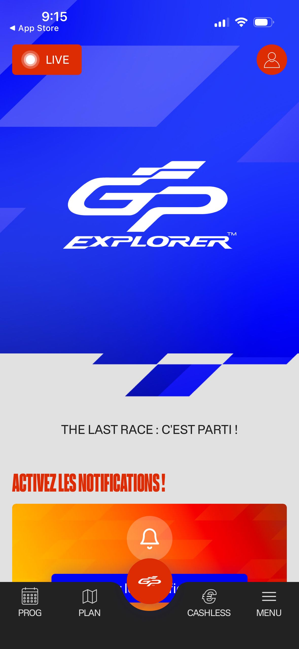 splash screen