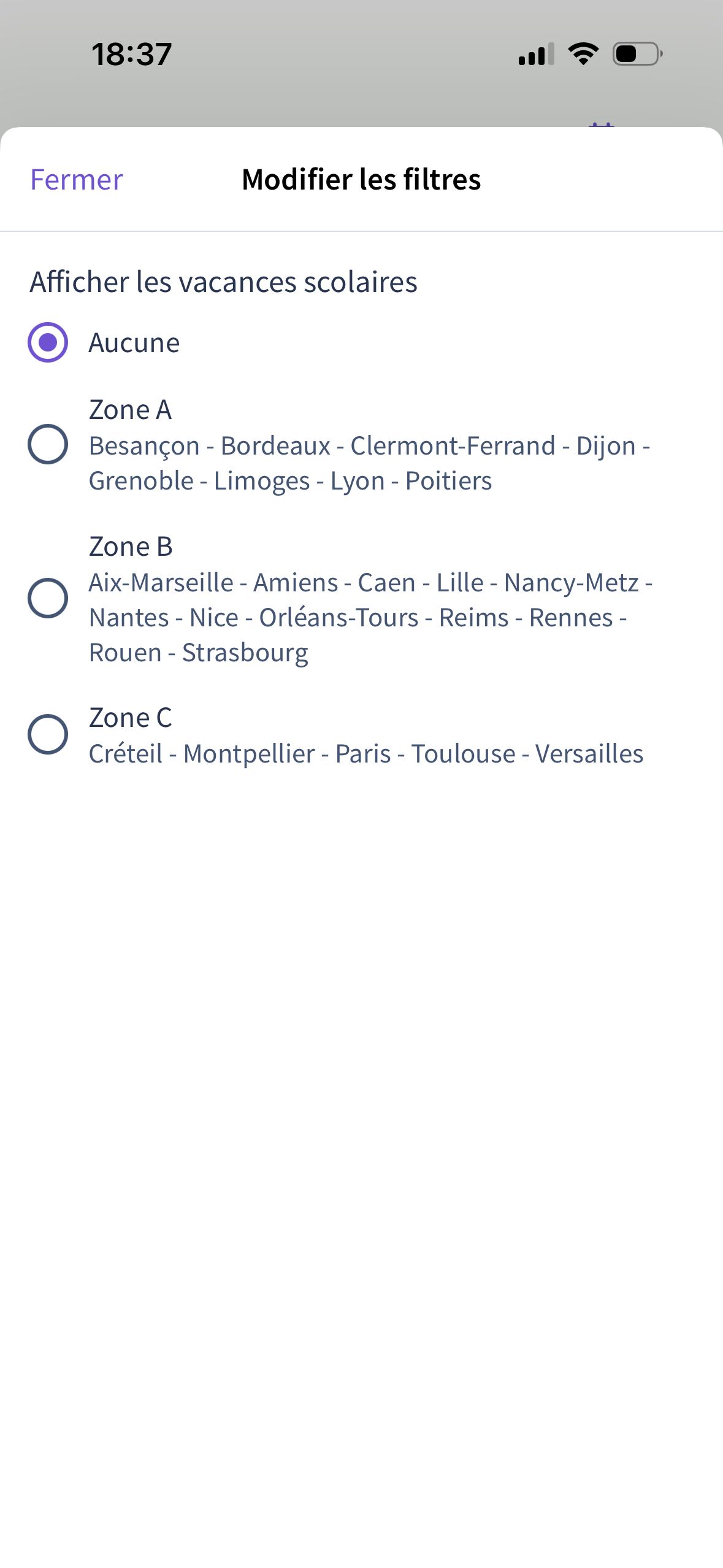 filter screen (Lucca)