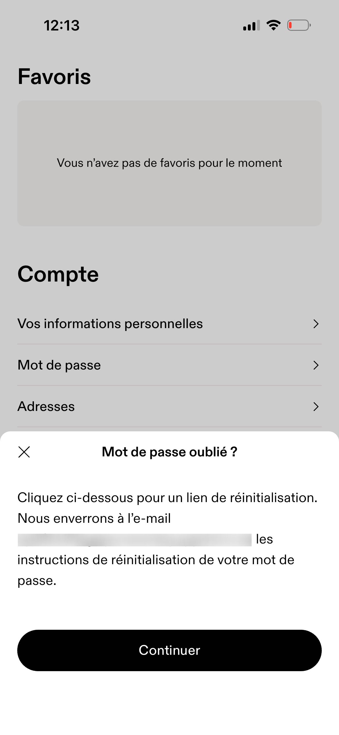 Modal (On)