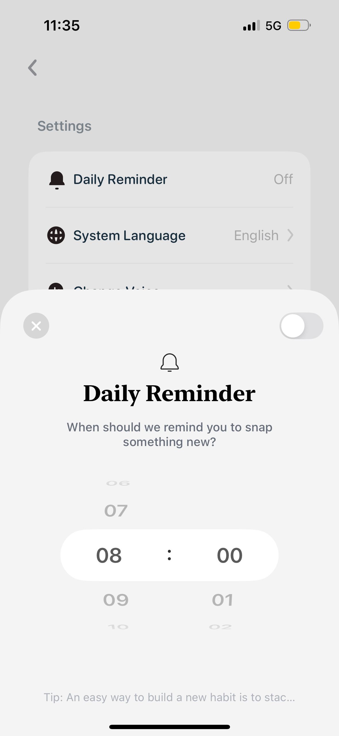 Settings (CapWords)