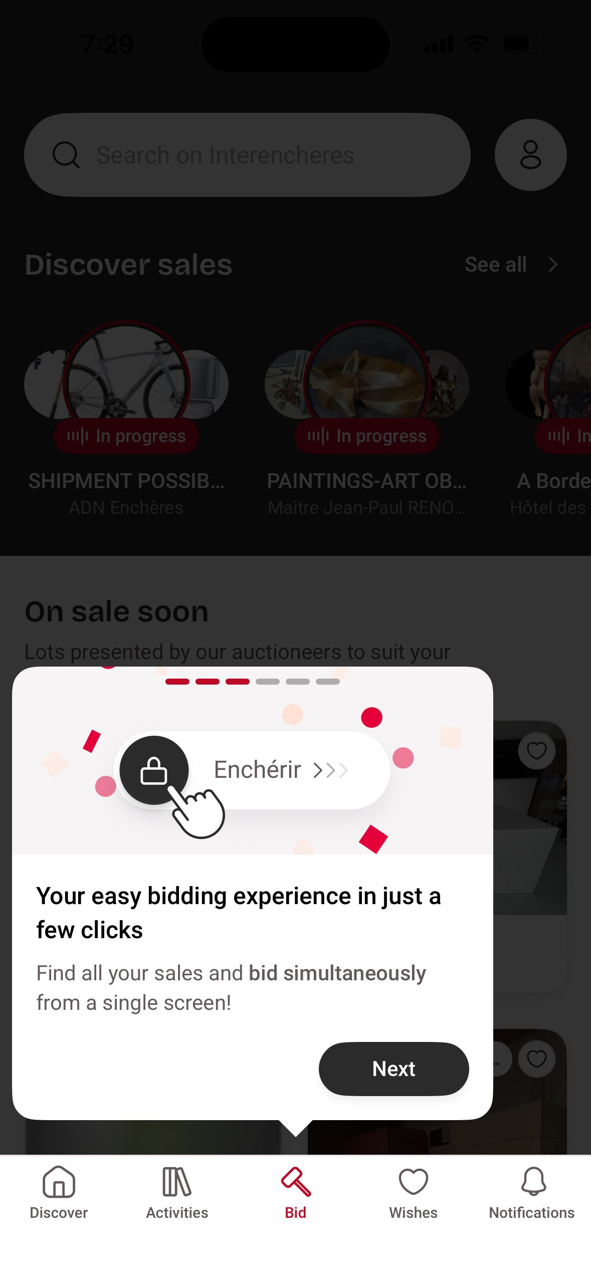 onboarding (Interencheres)