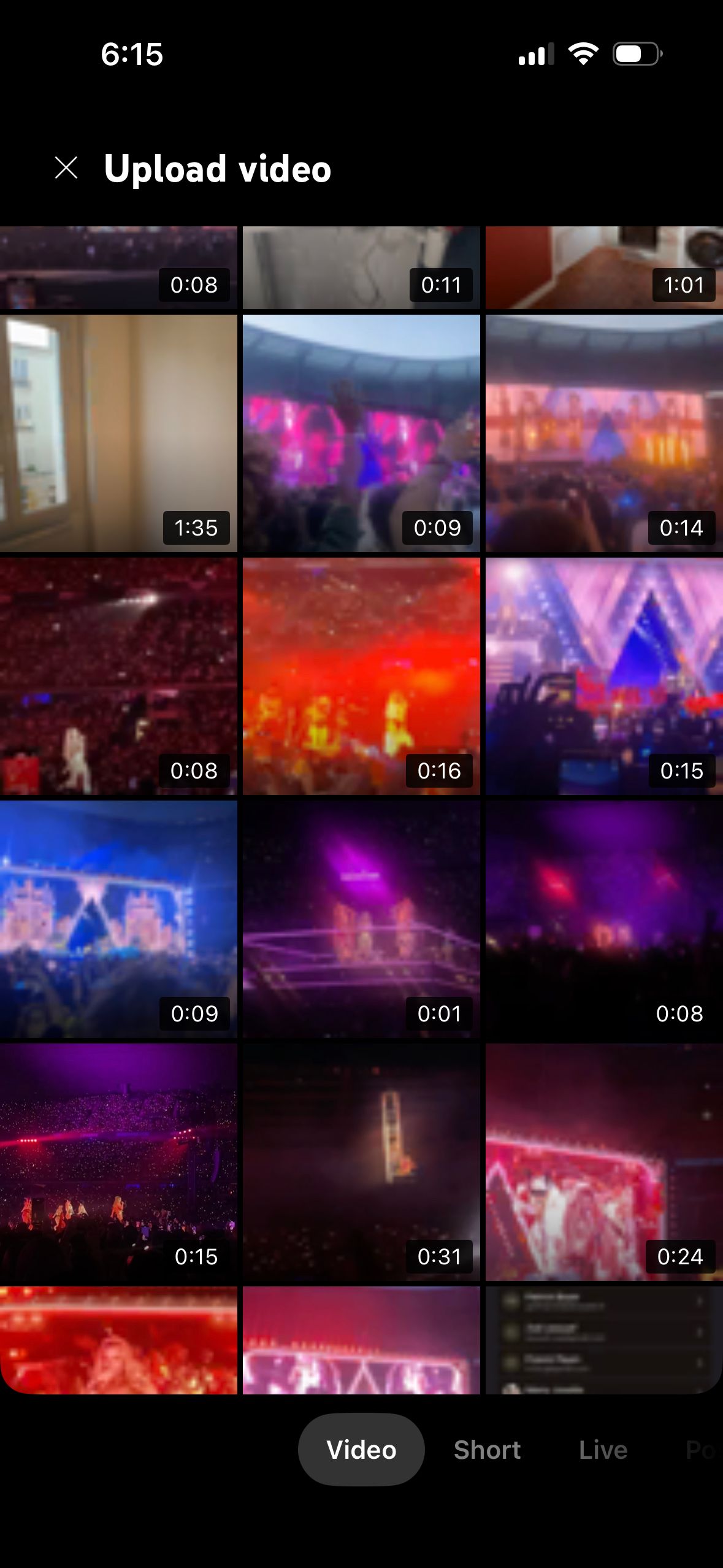 Video Selection (Youtube)