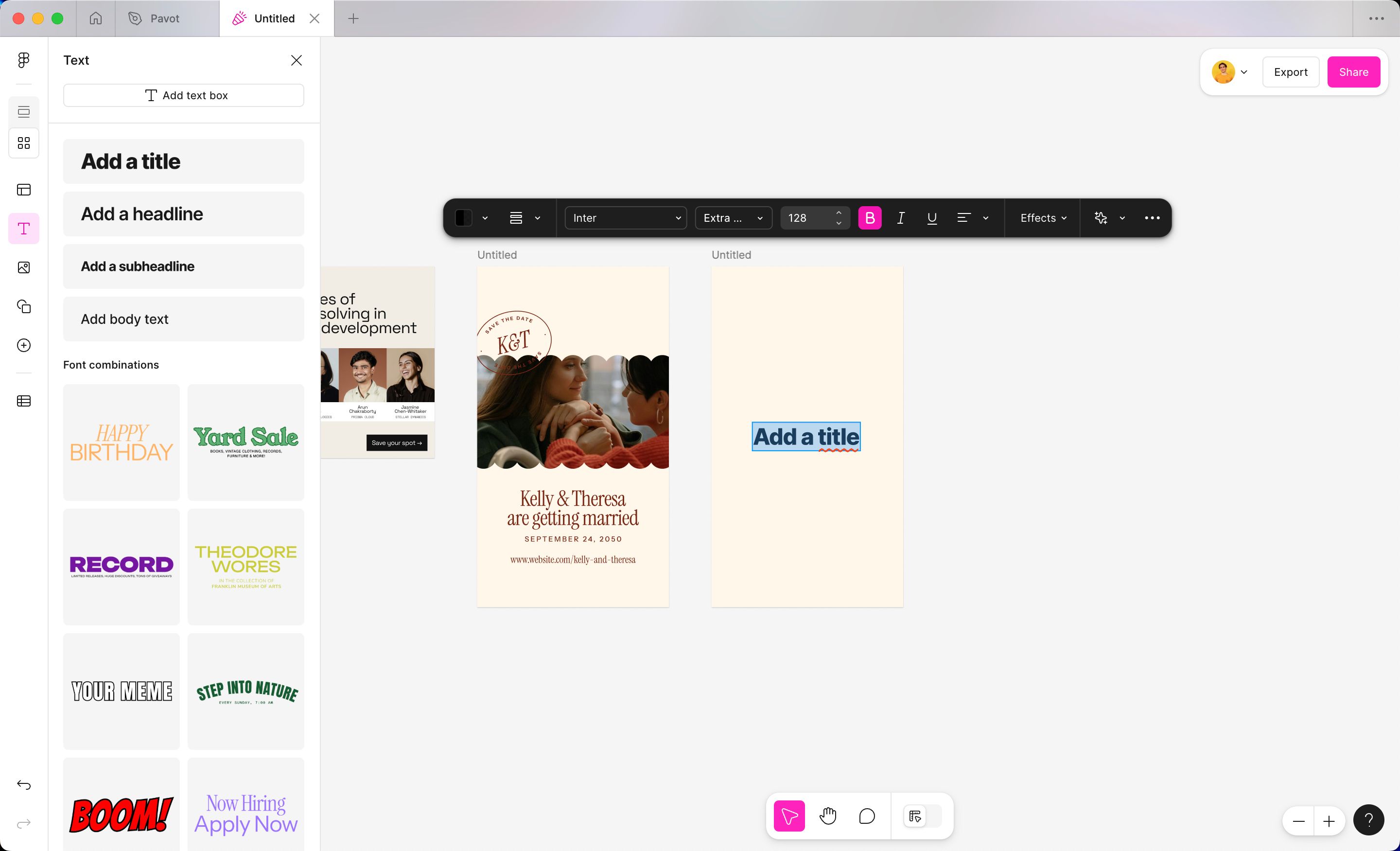 design tool (Figma Buzz)