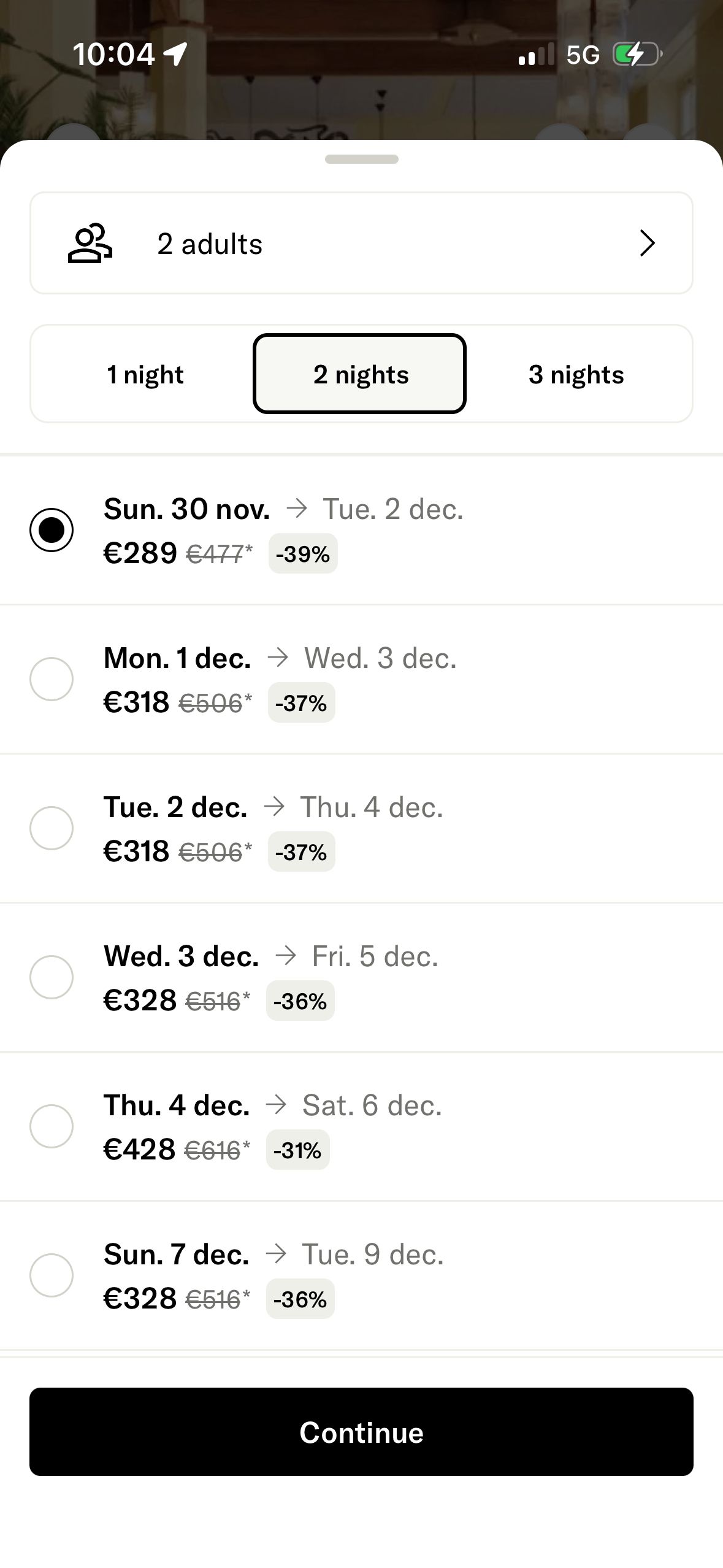 Selection (Staycation)