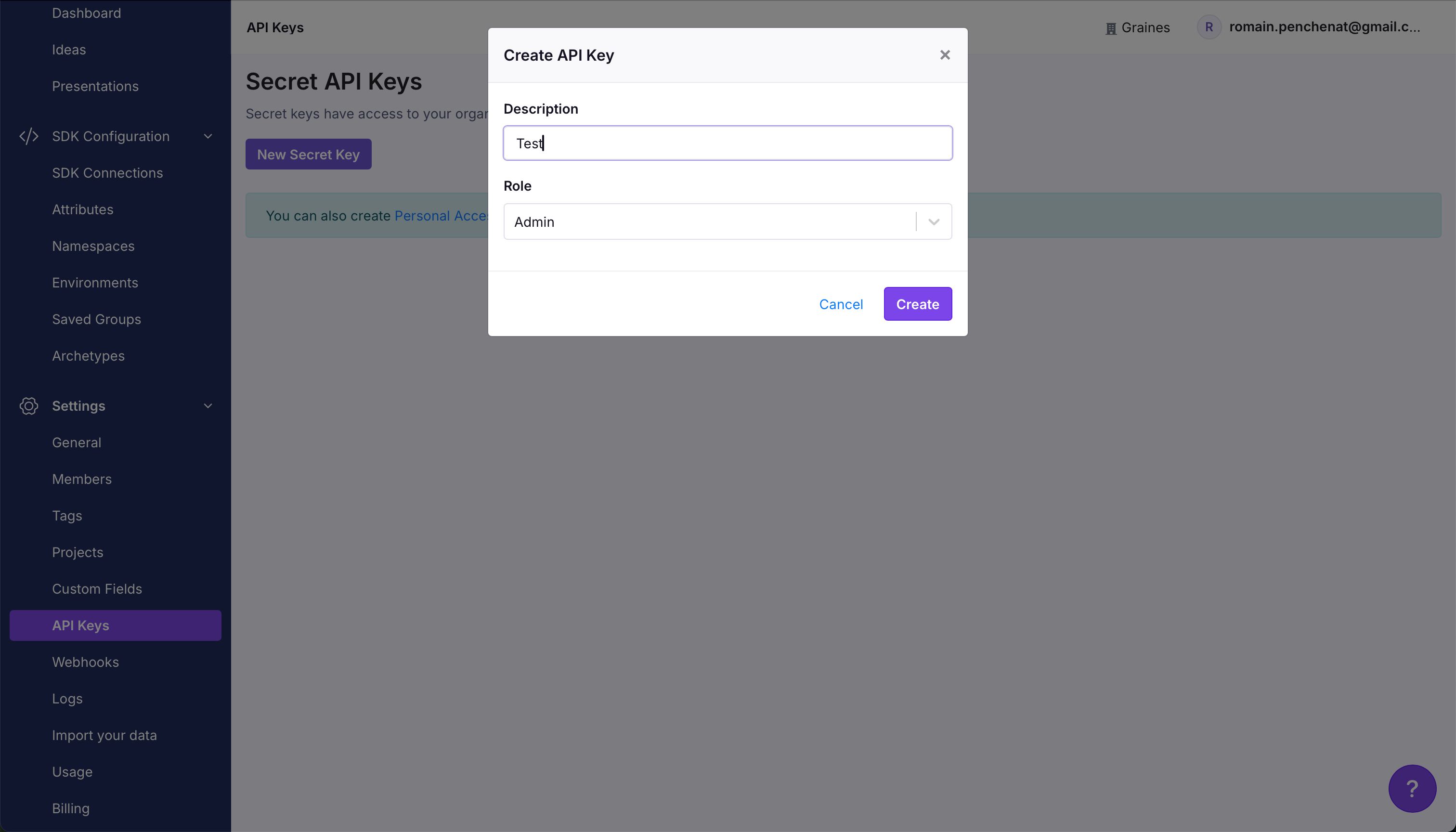 form (Growthbook)