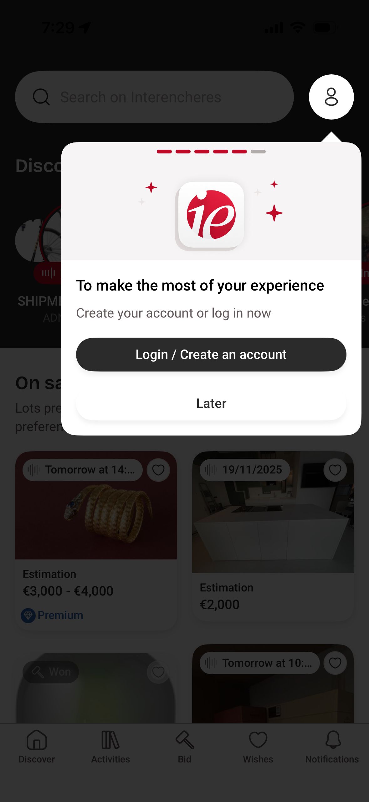 modal (Interencheres)