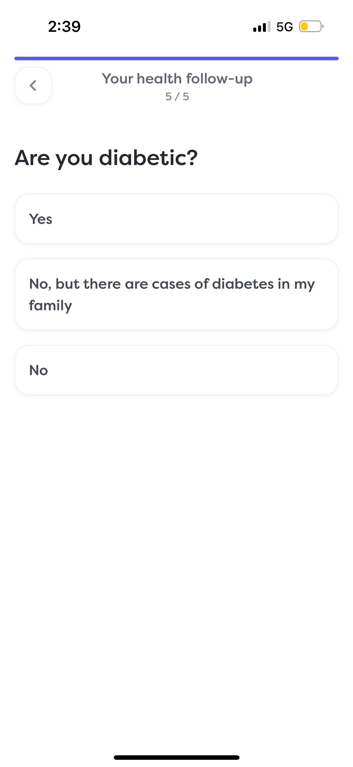 survey (Health Follow-Up)