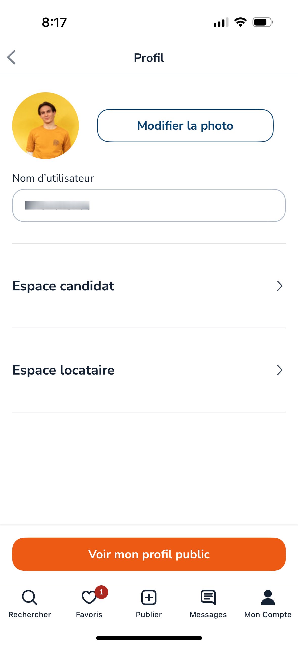 profile (Le bon coin)