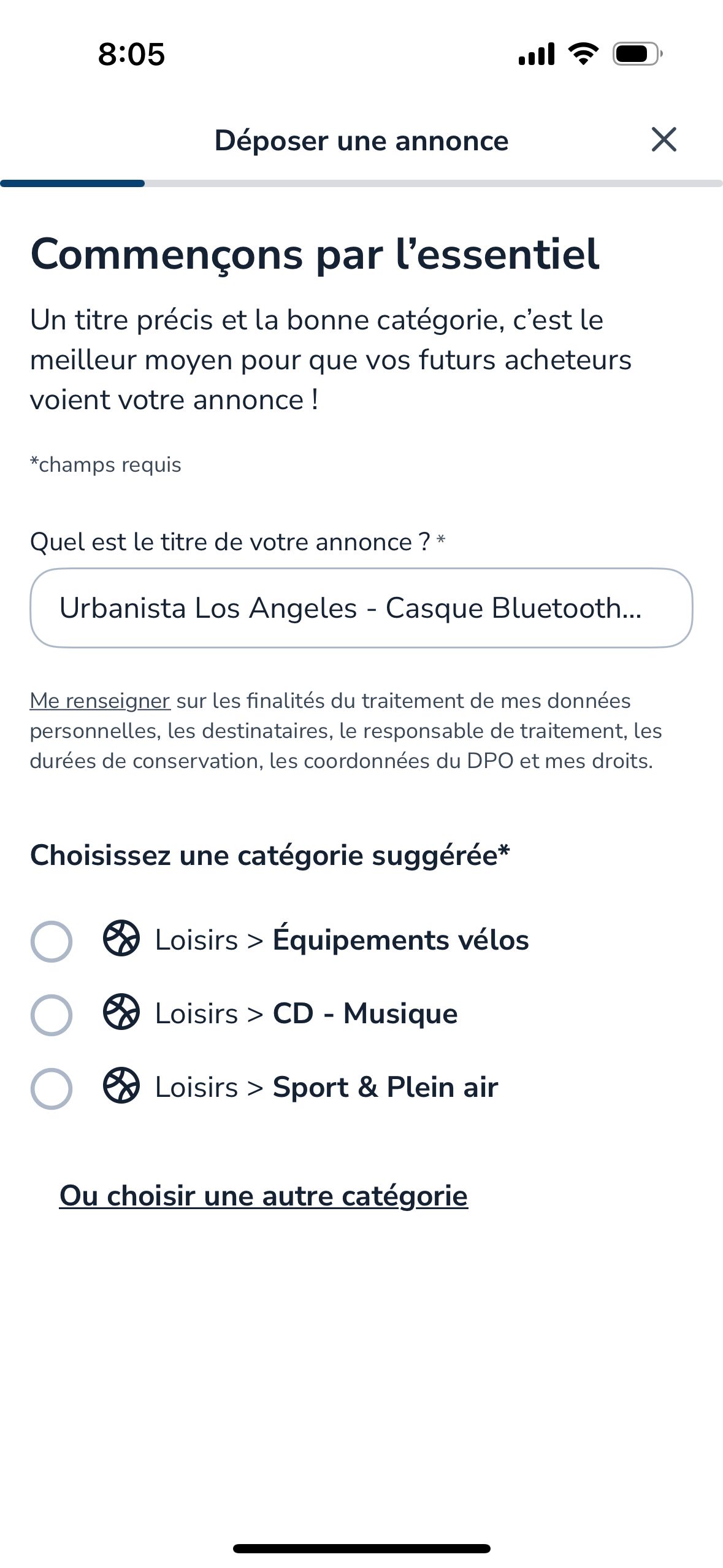 form (Le bon coin)