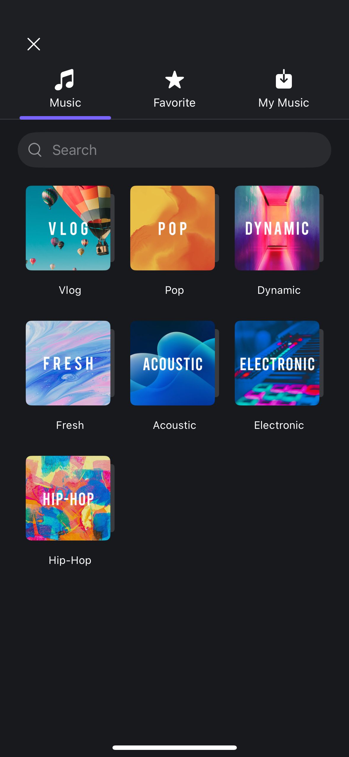music library