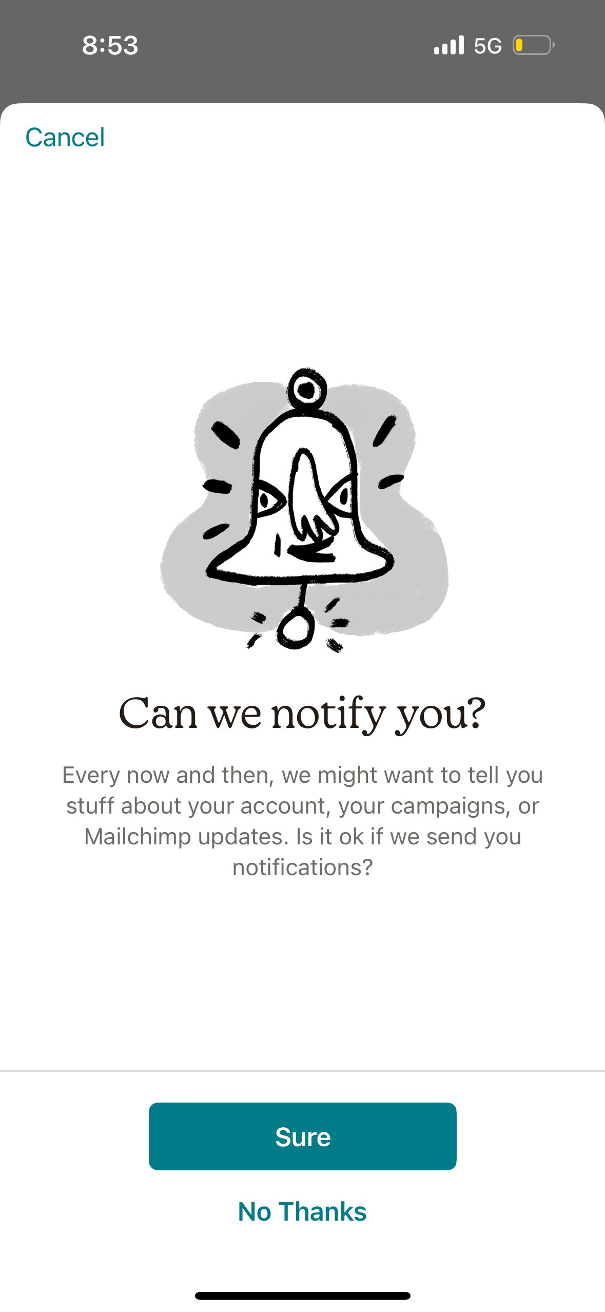 dialog (Mailchimp)