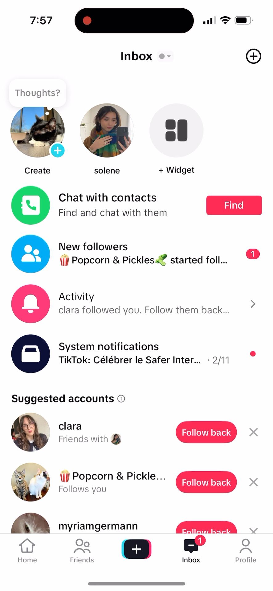 inbox (TikTok)