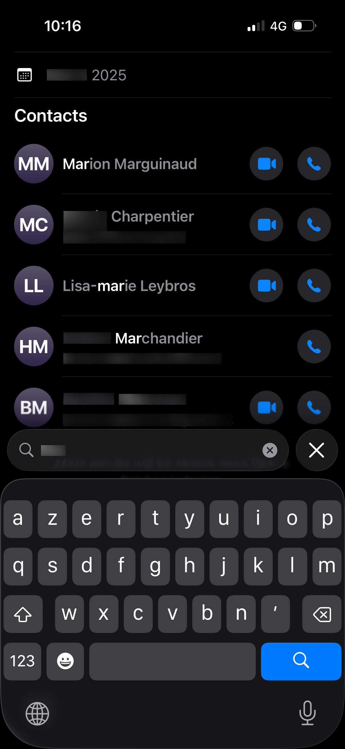 contacts (Phone iOS26)