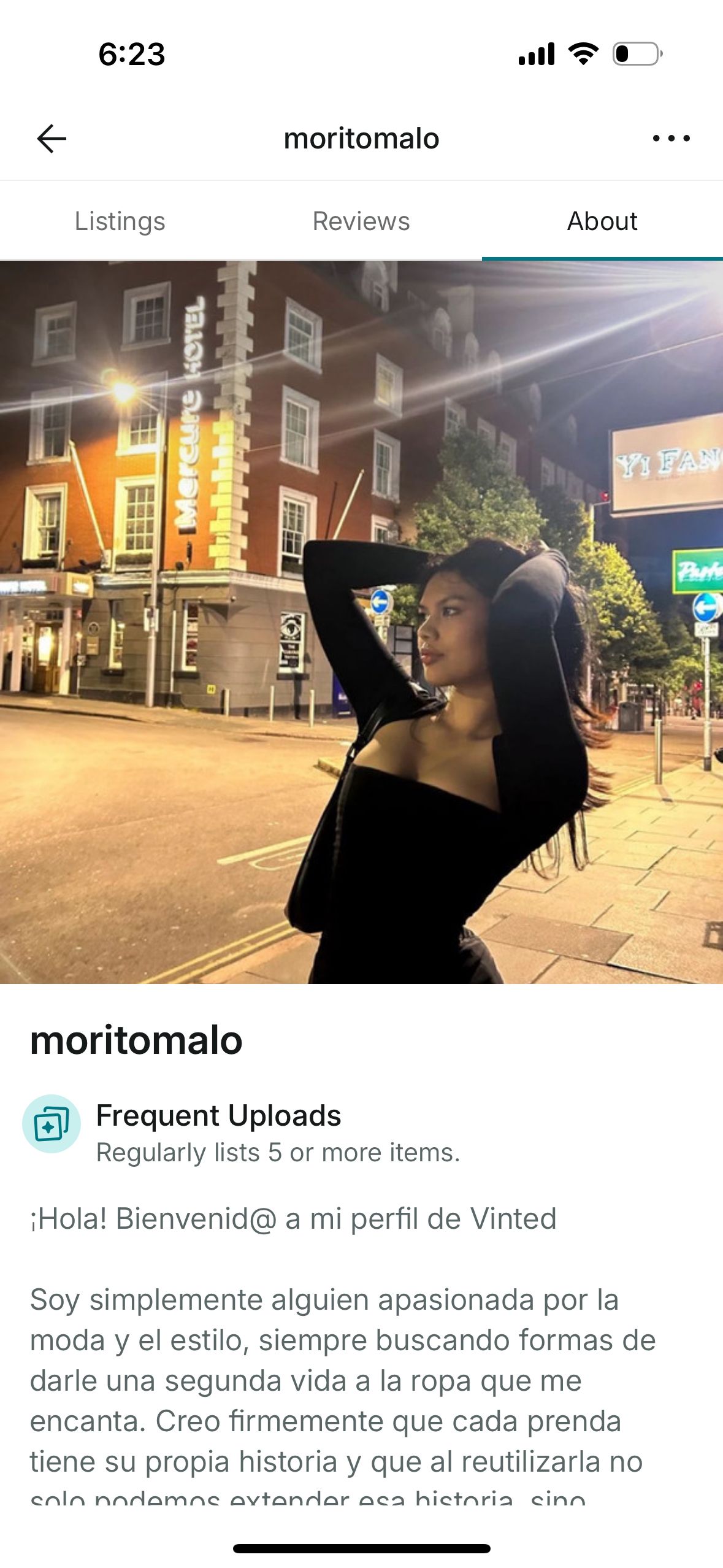 profile (Vinted)