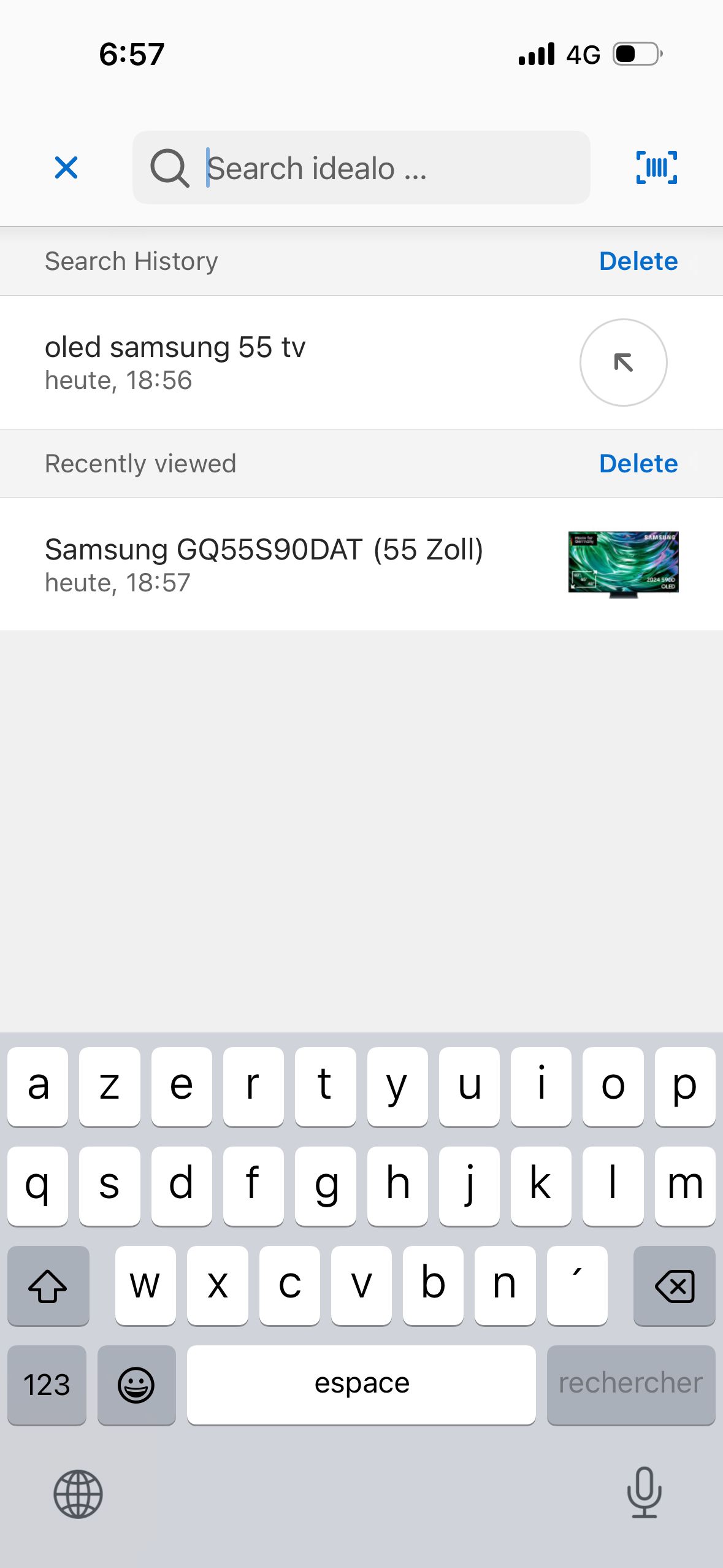 search (Idealo)