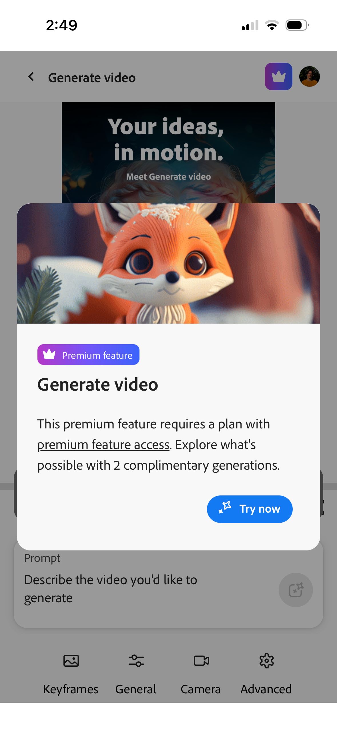 Modal (Adobe Firefly)