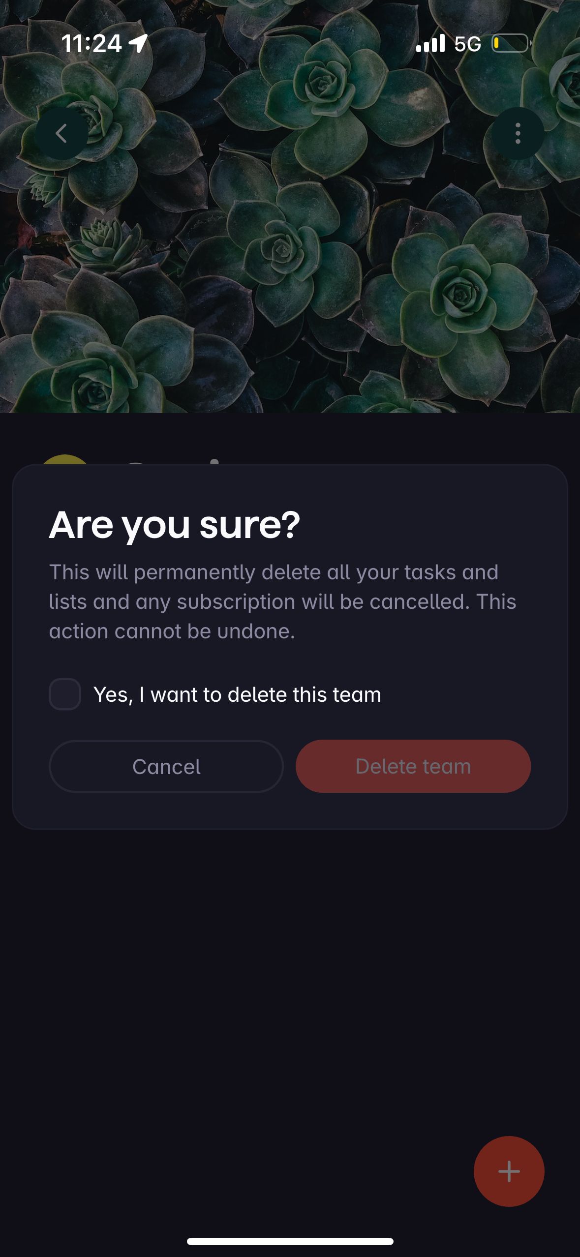Confirmation Dialog (Superlist)