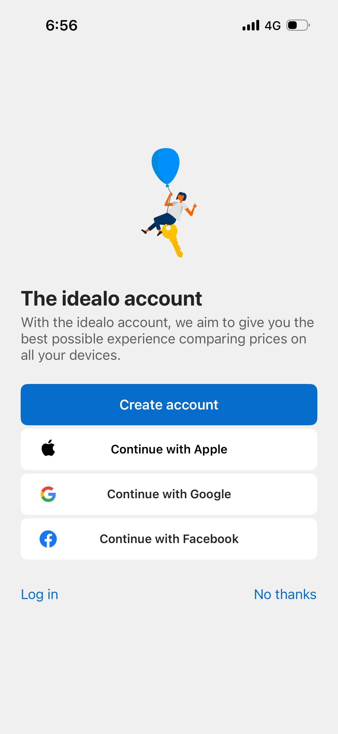 login (Idealo)