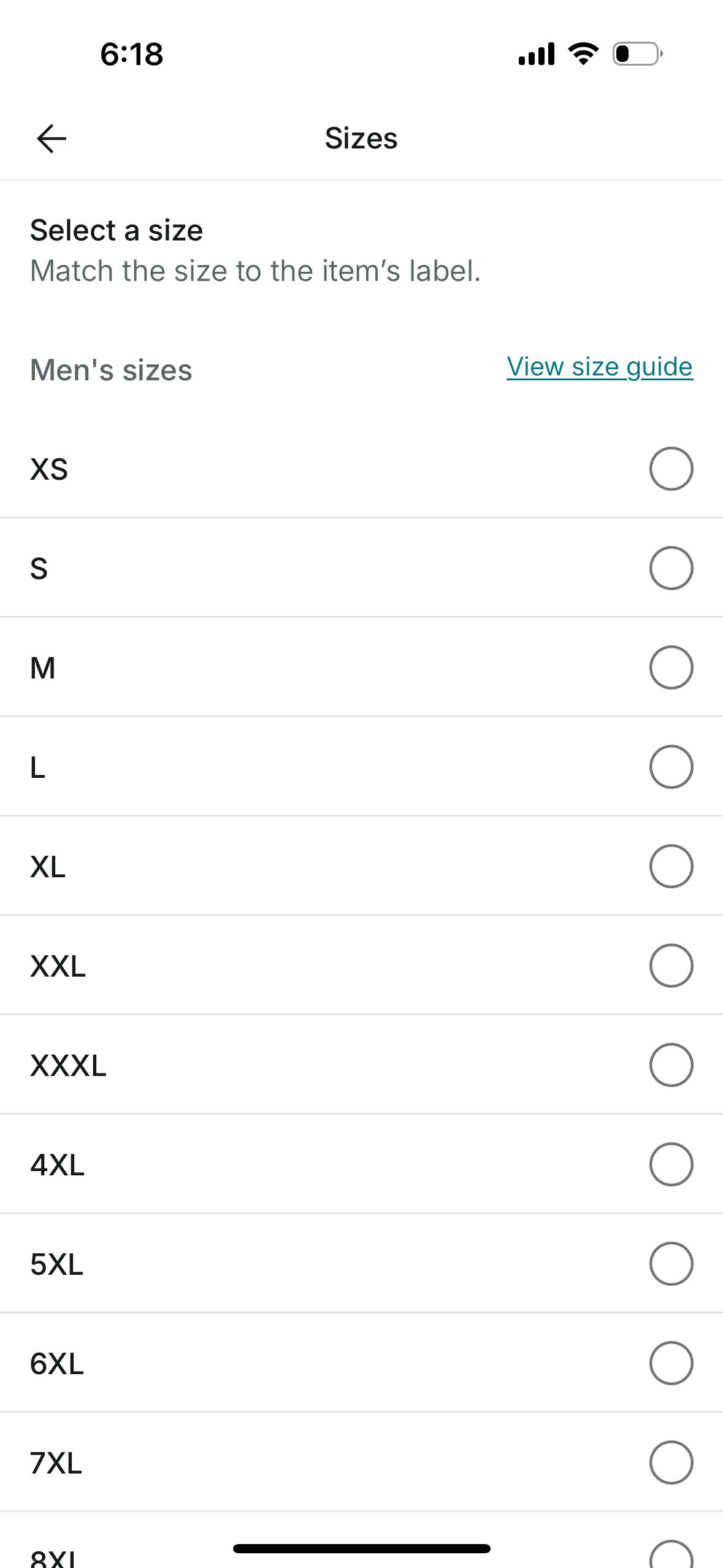Selection (Vinted)