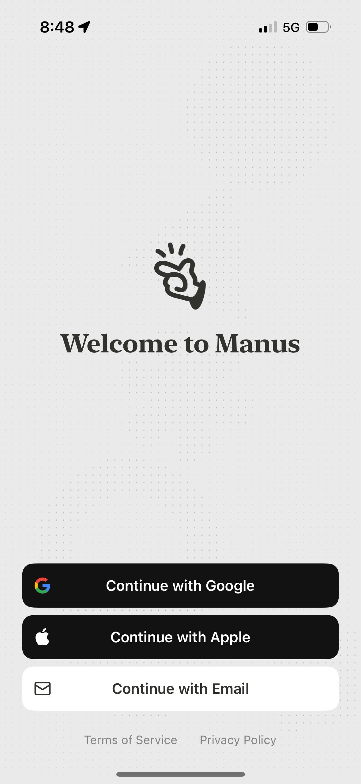 login (Manus)