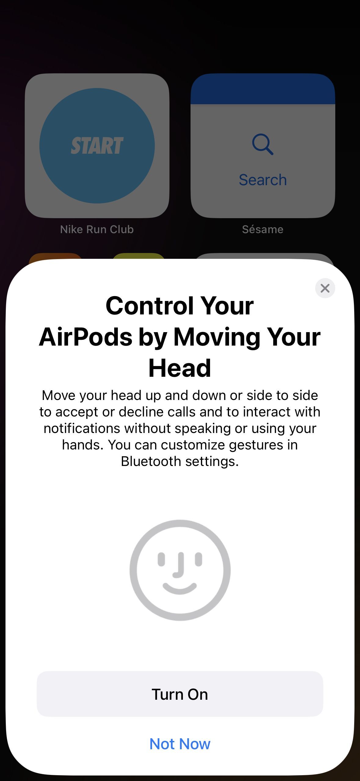 dialog (AirPods Control)