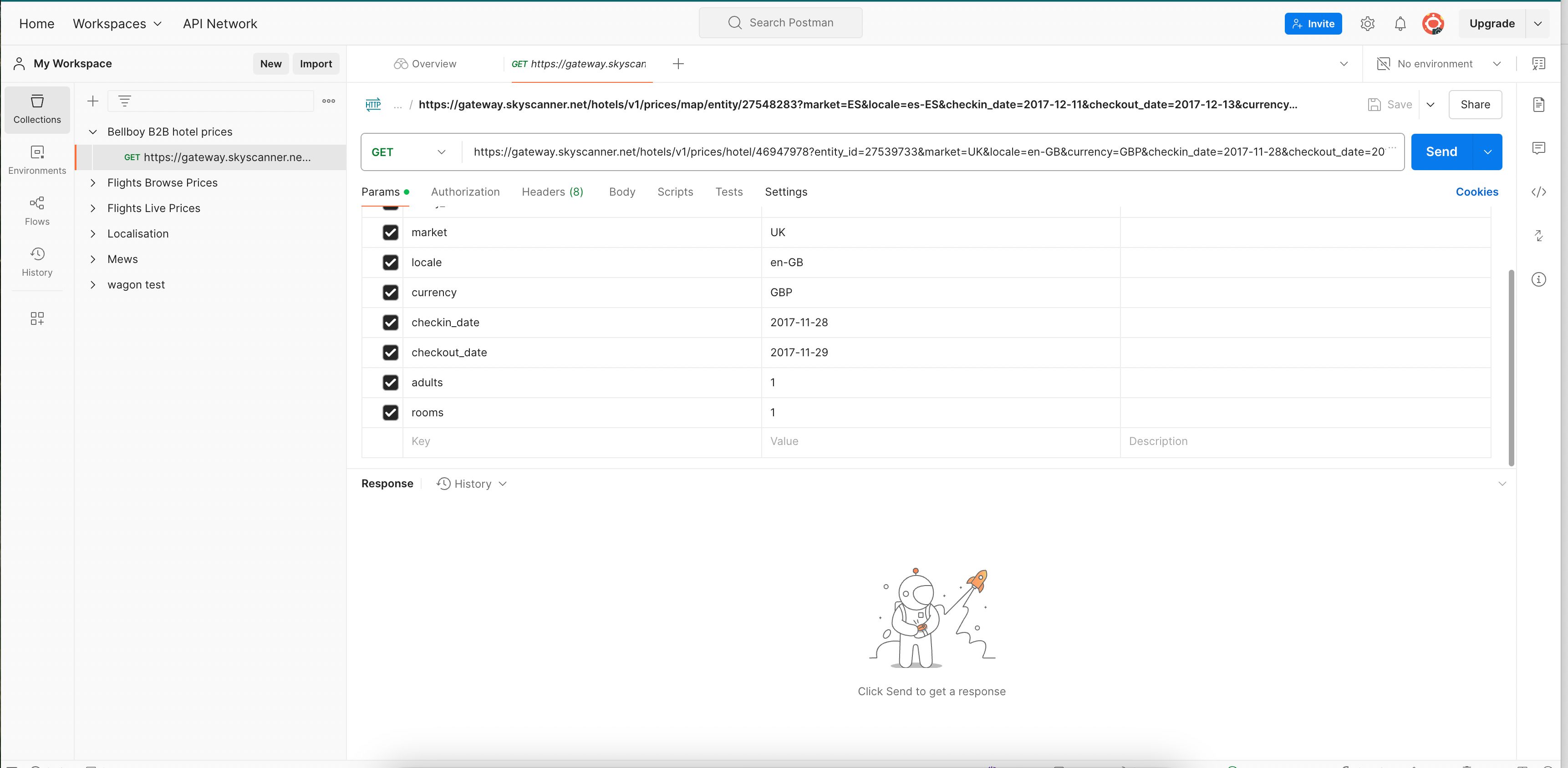 settings (API Network)