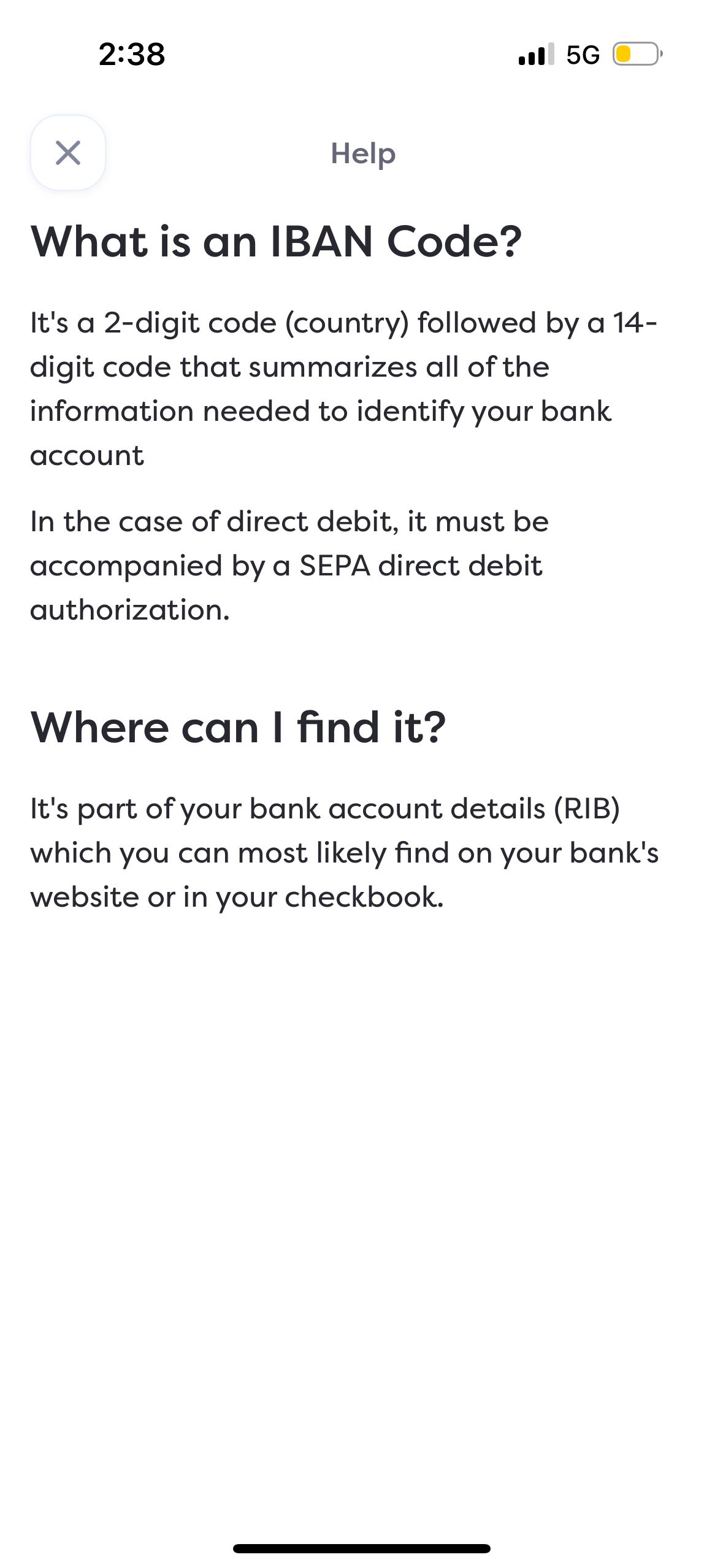 help (Banking Help)